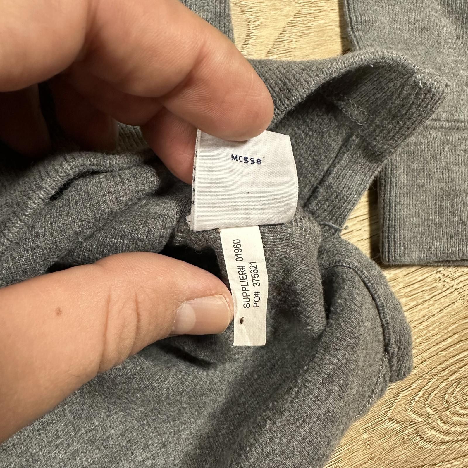 Other Polo by Ralph Lauren Men's Quarter Zip Sweater Large Gray Size US L / EU 52-54 / 3 - 7 Thumbnail