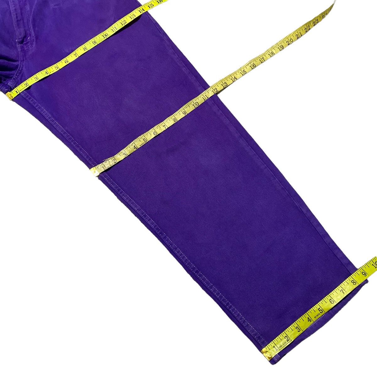 Levi's Vintage 90s Levis Silvertab Baggy Jeans Purple Size US 32 / EU 48 - 21 Thumbnail