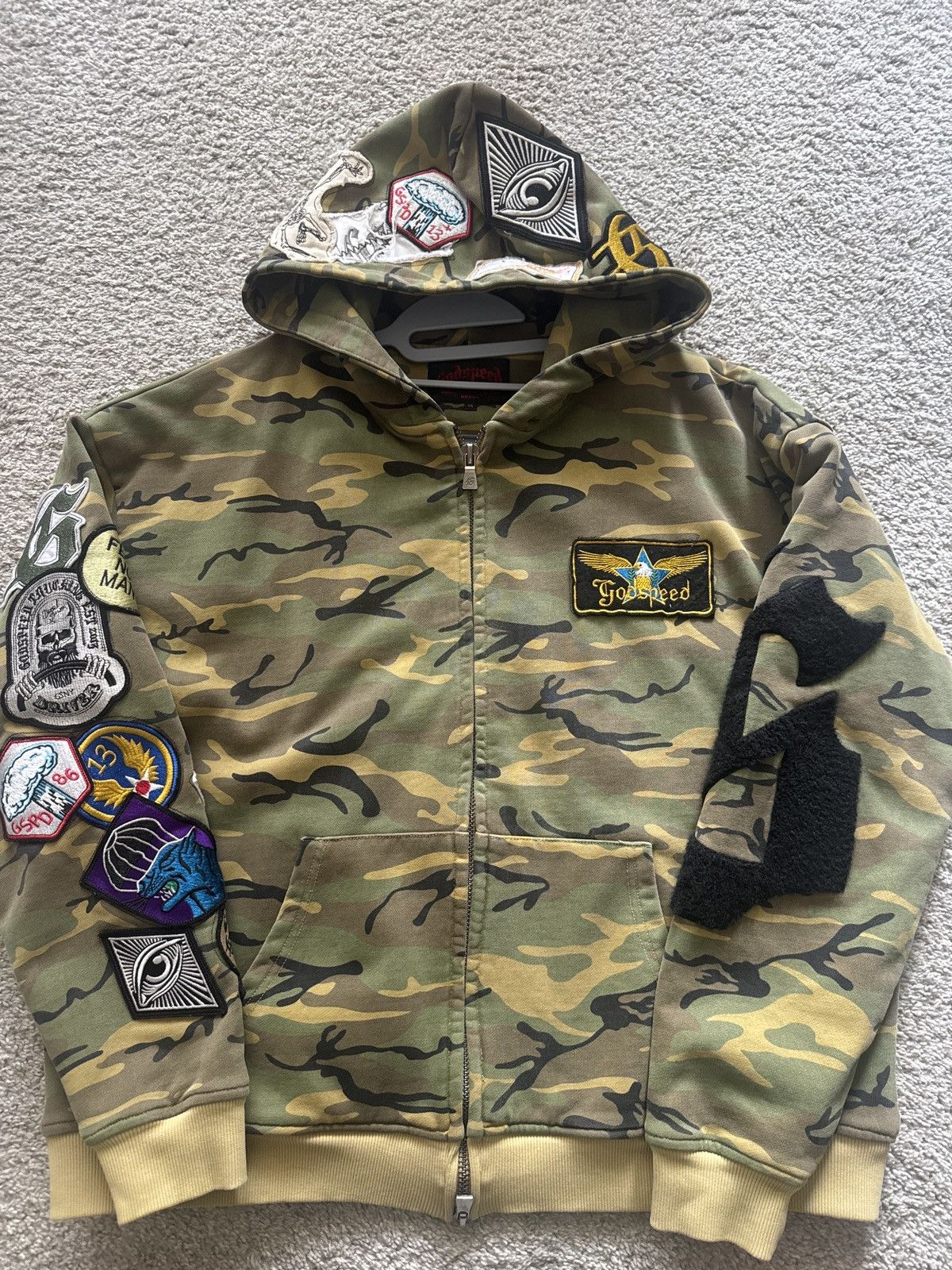 Godspeed Godspeed Squadron Hoodie Camo - M Size US M / EU 48-50 / 2 - 1 Thumbnail