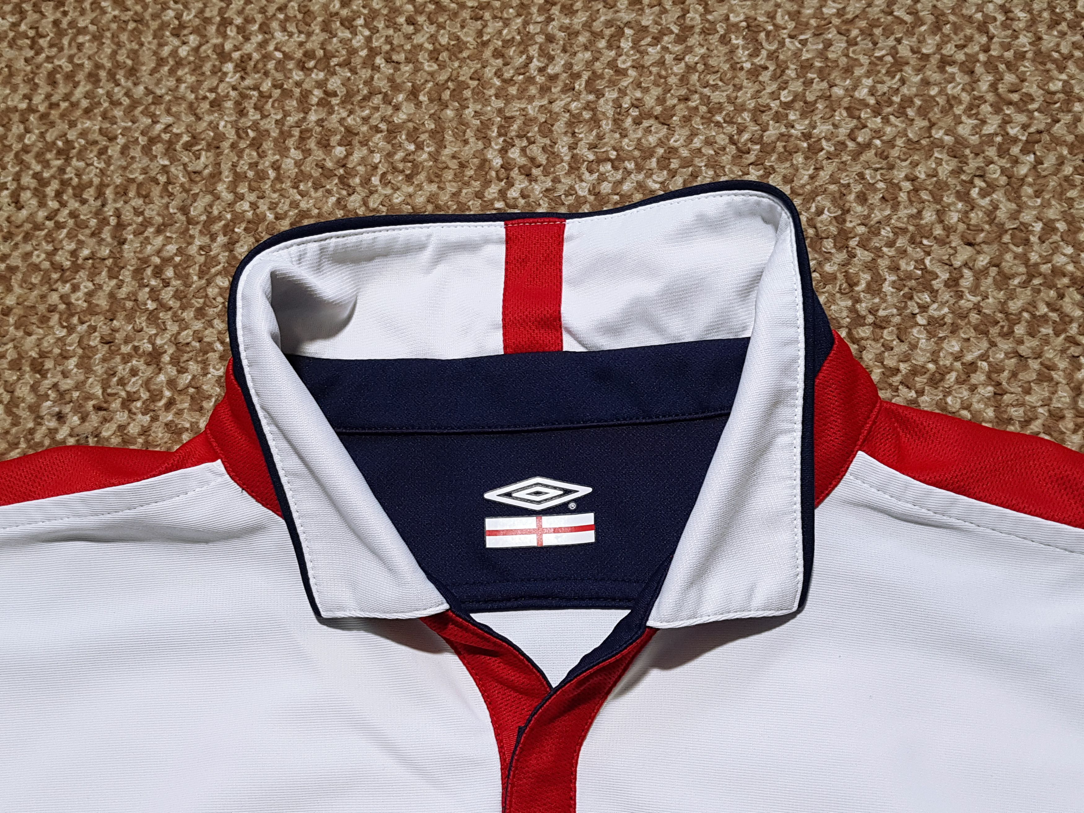 Umbro Umbro England Soccer Jersey 2003 Reversible Home National L Size US L / EU 52-54 / 3 - 13 Thumbnail