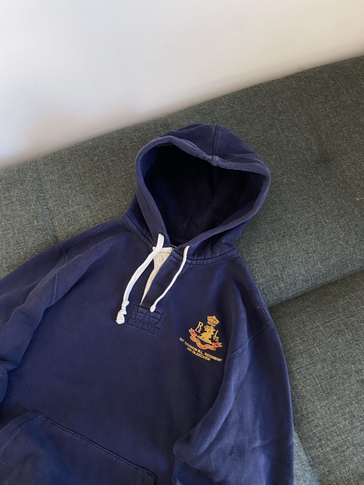 Polo Ralph Lauren Polo Ralph Lauren Vintage Hoodie Big Logo Japanese Y2K Boxy Size US L / EU 52-54 / 3 - 4 Thumbnail