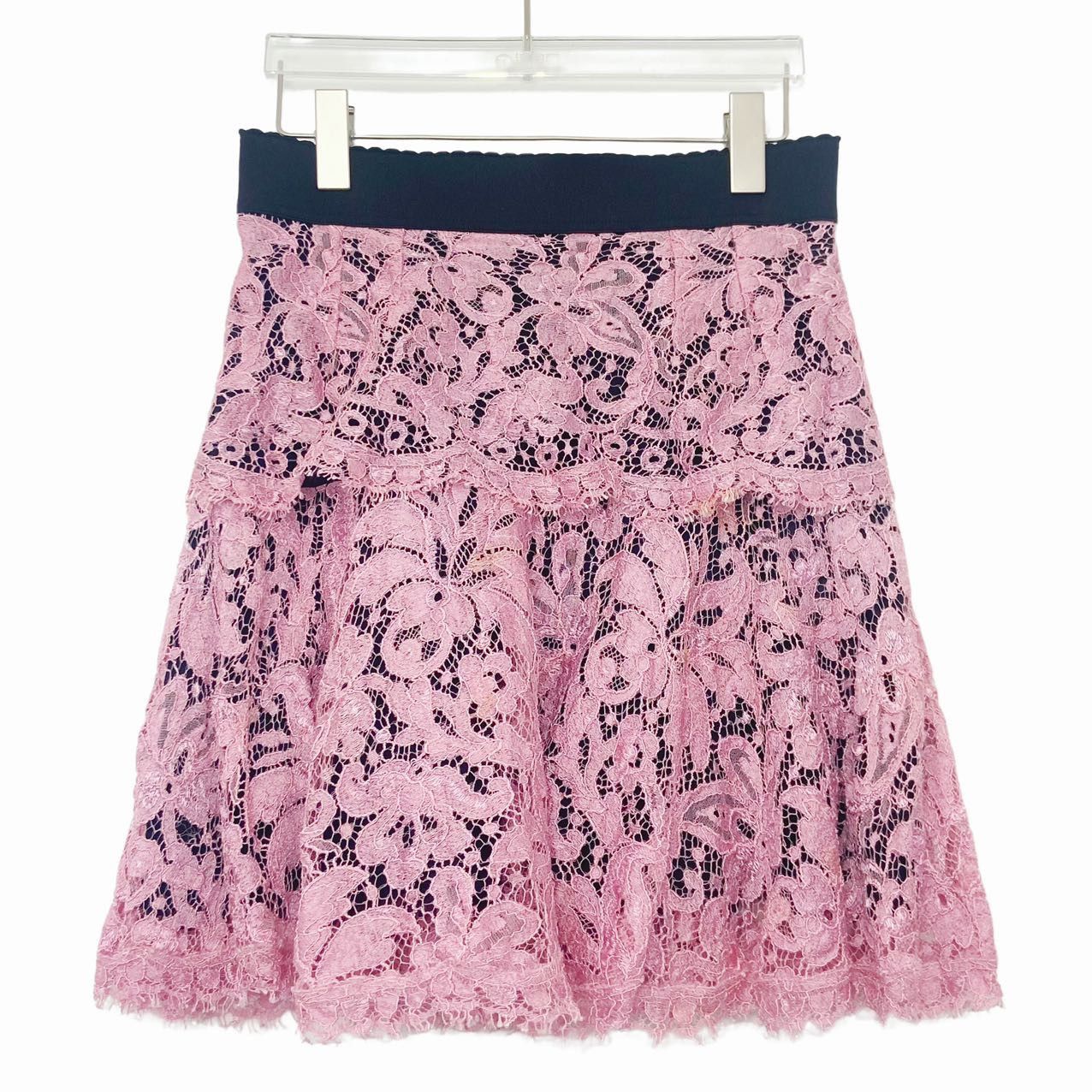 Dolce & Gabbana Dolce & Gabbana Lace Set Top Size 38 + Mini Skirt K26WX Size XS / US 0-2 / IT 36-38 - 5 Thumbnail