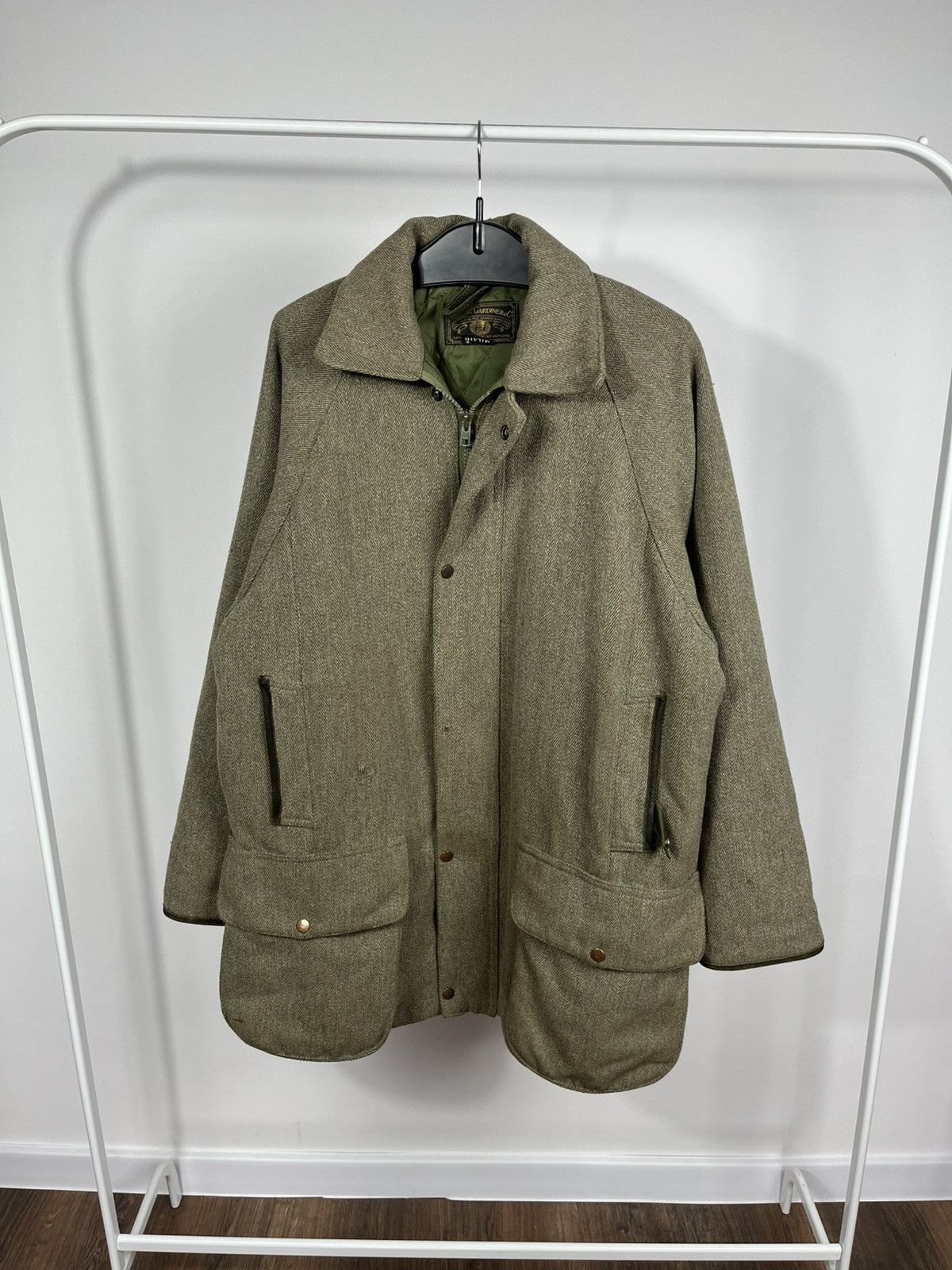 Other Milair British Millerain Tweed Wool Jacket Hunting Coat Size US L / EU 52-54 / 3 - 1 Thumbnail