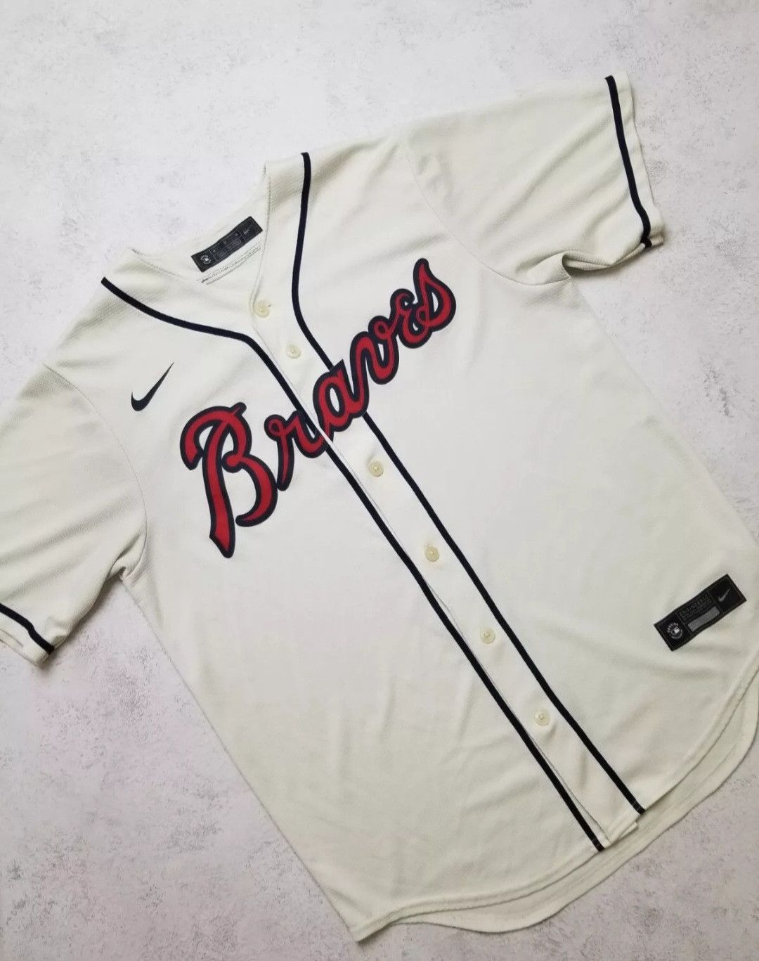 Nike Nike Atlanta Braves MLB Authentic Jersey Sz M Size US M / EU 48-50 / 2 - 4 Thumbnail