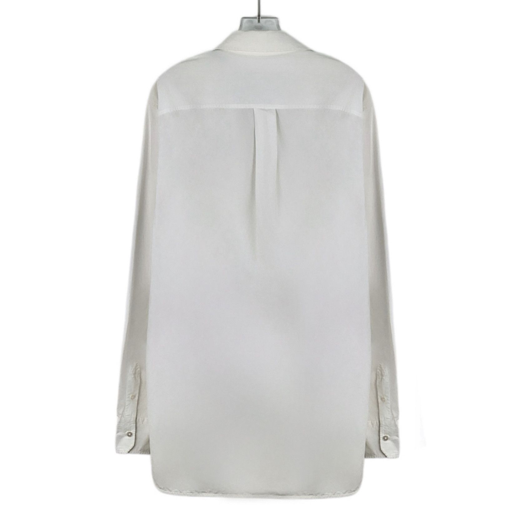Louis Vuitton Louis Vuitton Cotton Shirt White (L) Size US L / EU 52-54 / 3 - 2 Thumbnail