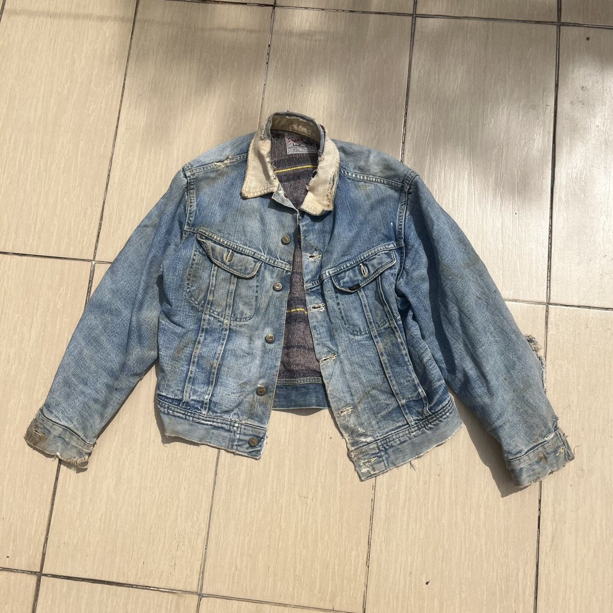 Lee × Vintage Thrash!! Vintage Lee 101 LJ Size US M / EU 48-50 / 2 - 2 Thumbnail