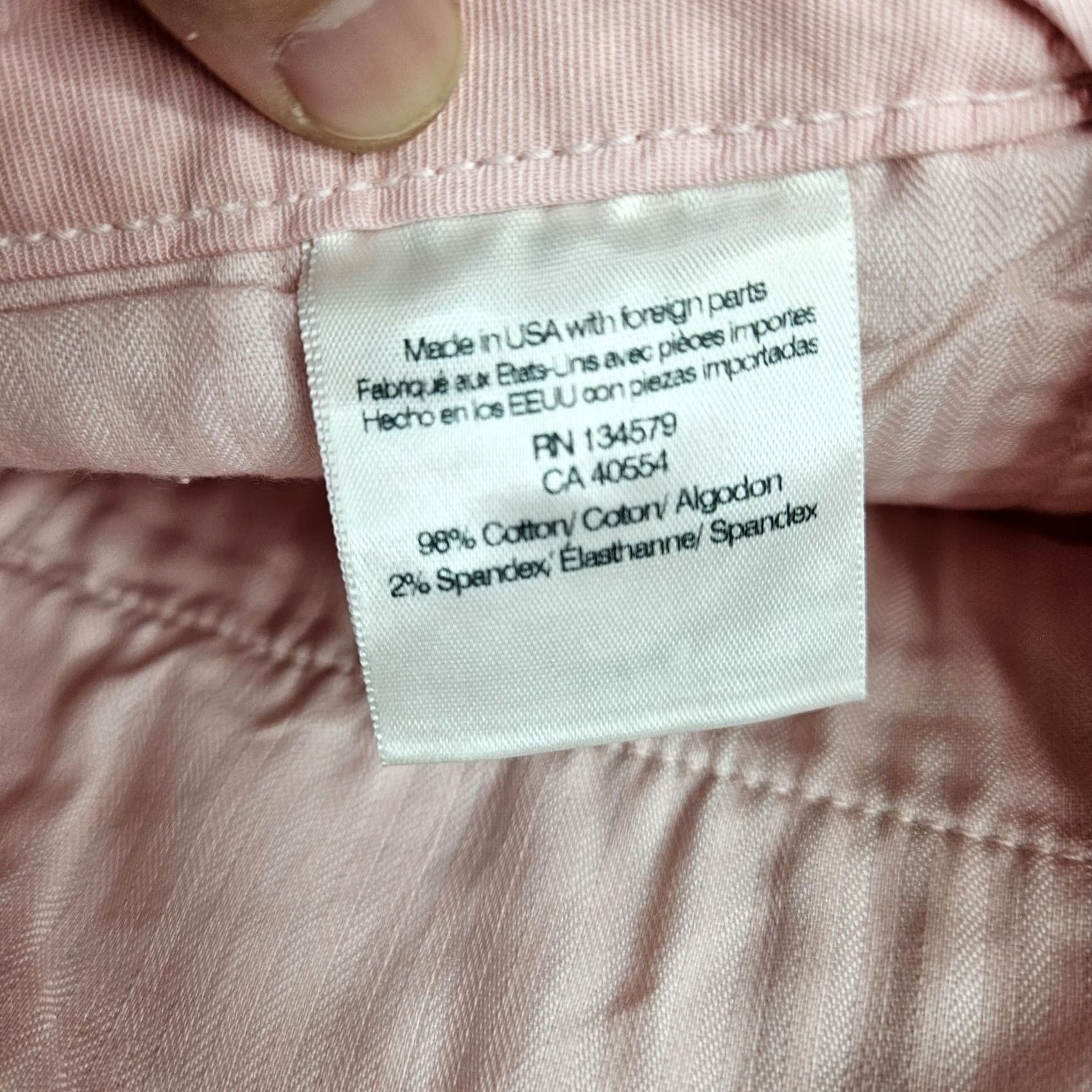 Sundry Sundry Womens Pink Stretch Pants Slim Straight Leg Regular 25 Pants Womens Pink Stretch Sundry Clothing Pants Regular 25 Slim Straight Leg Mens? Size 42" / US 20 - 6 Thumbnail