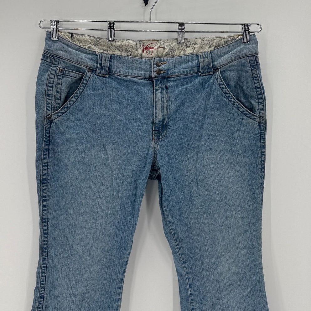 Other Vintage Venizia True 90s Y2K flared light wash jeans size 22 Size 38" / US 16 / IT 52 - 3 Thumbnail