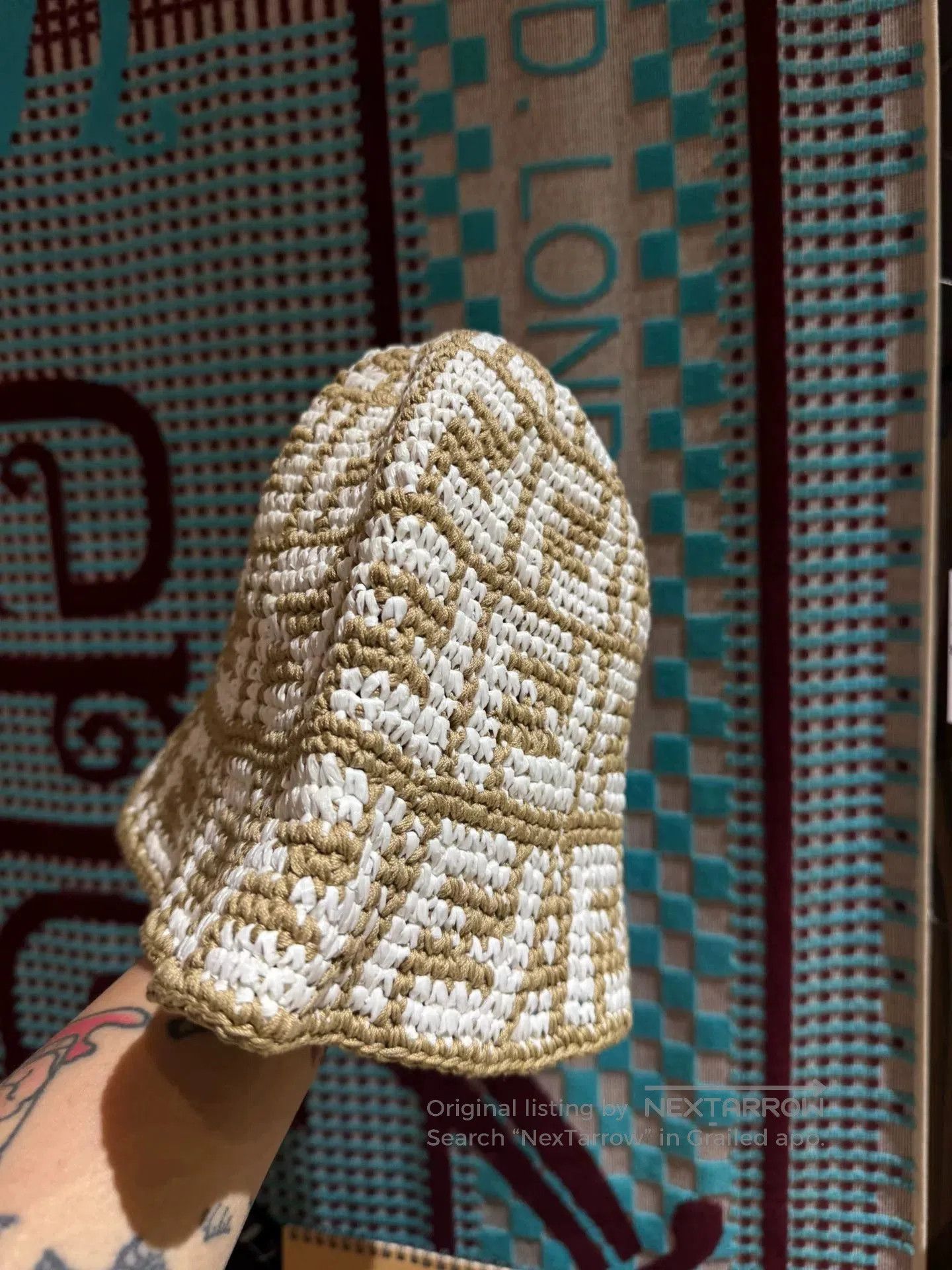 Fendi Fendi Straw Bucket Hat. Size ONE SIZE - 2 Thumbnail