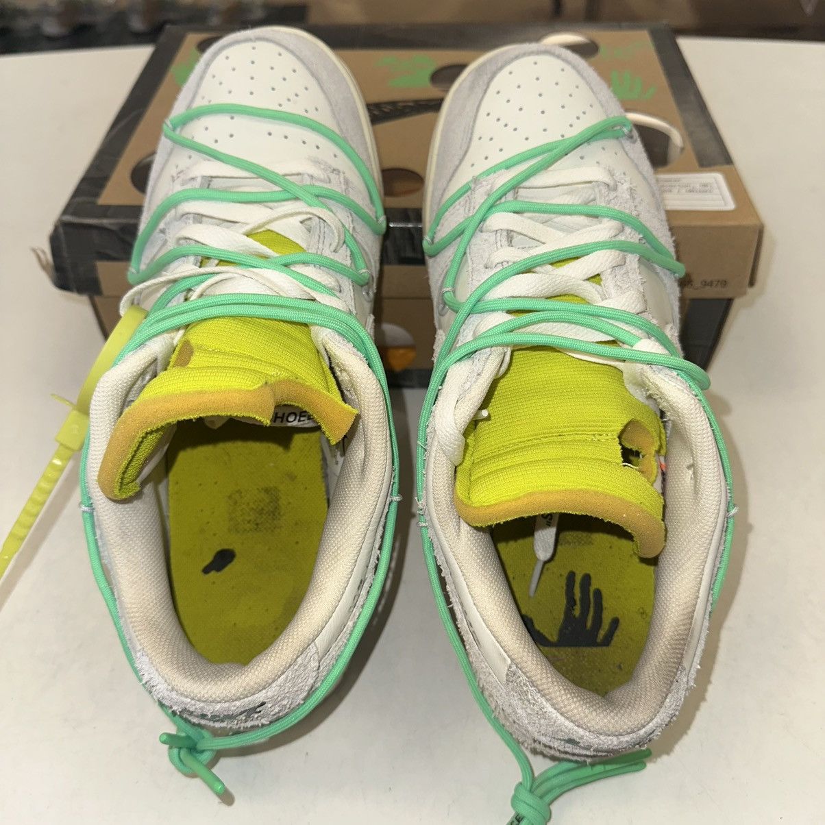 Nike × Off-White Size 11 - Nike Off-White x Dunk Low Lot 14 of 50 Size US 11 / EU 44 - 3 Thumbnail