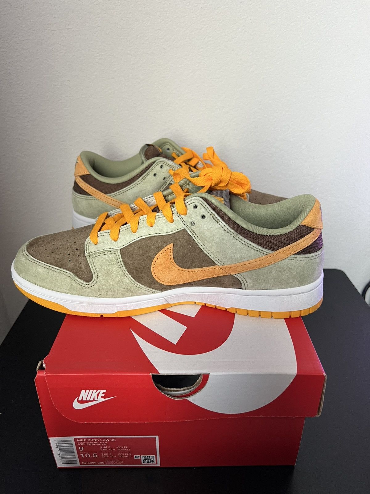 Nike Nike Dunk Low “Dusty Olive” Size US 9 / EU 42 - 6 Thumbnail