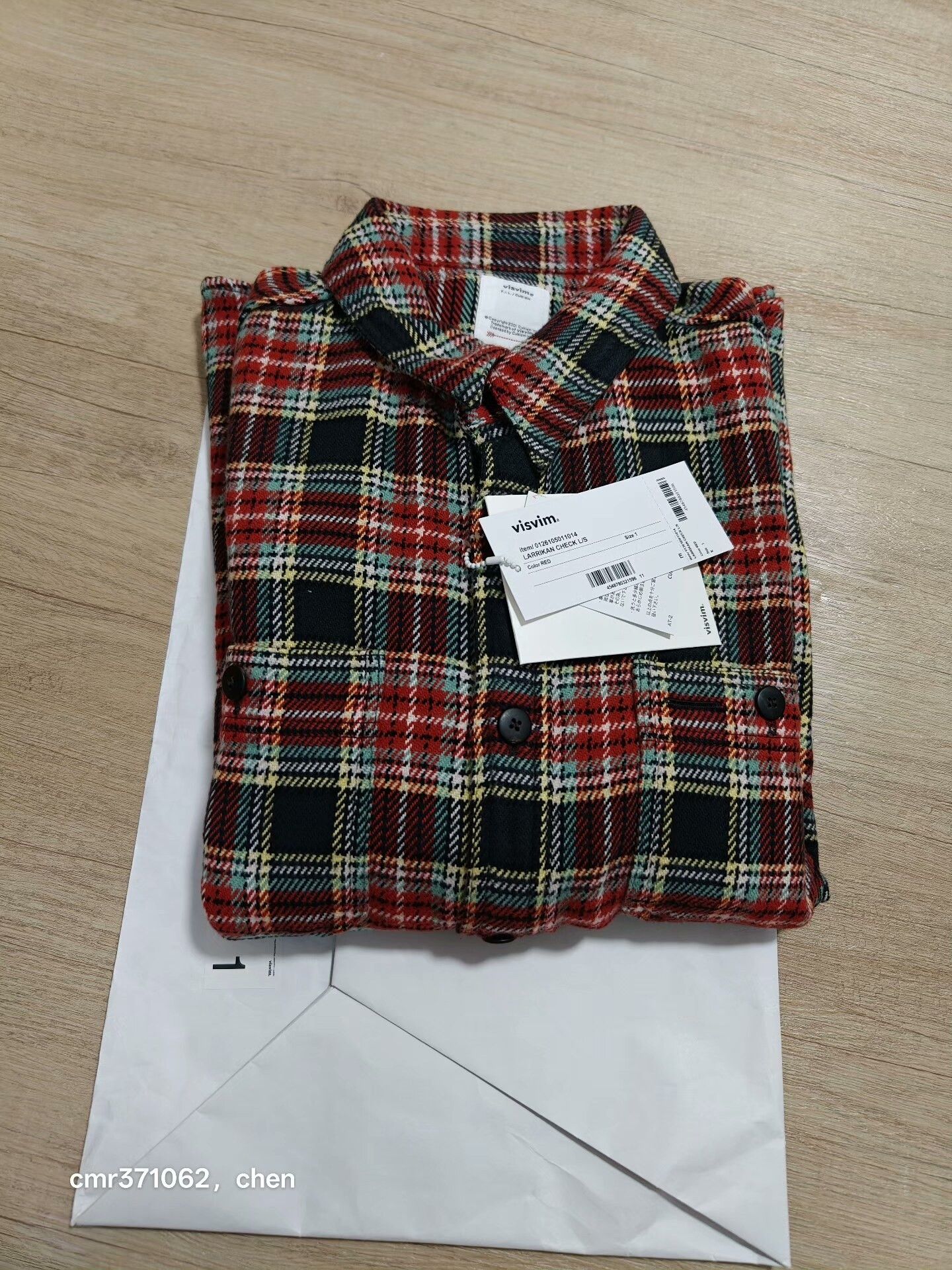 Visvim VISVIM 26SS LARRIKAN CHECK L/S Size US XL / EU 56 / 4 - 7 Thumbnail