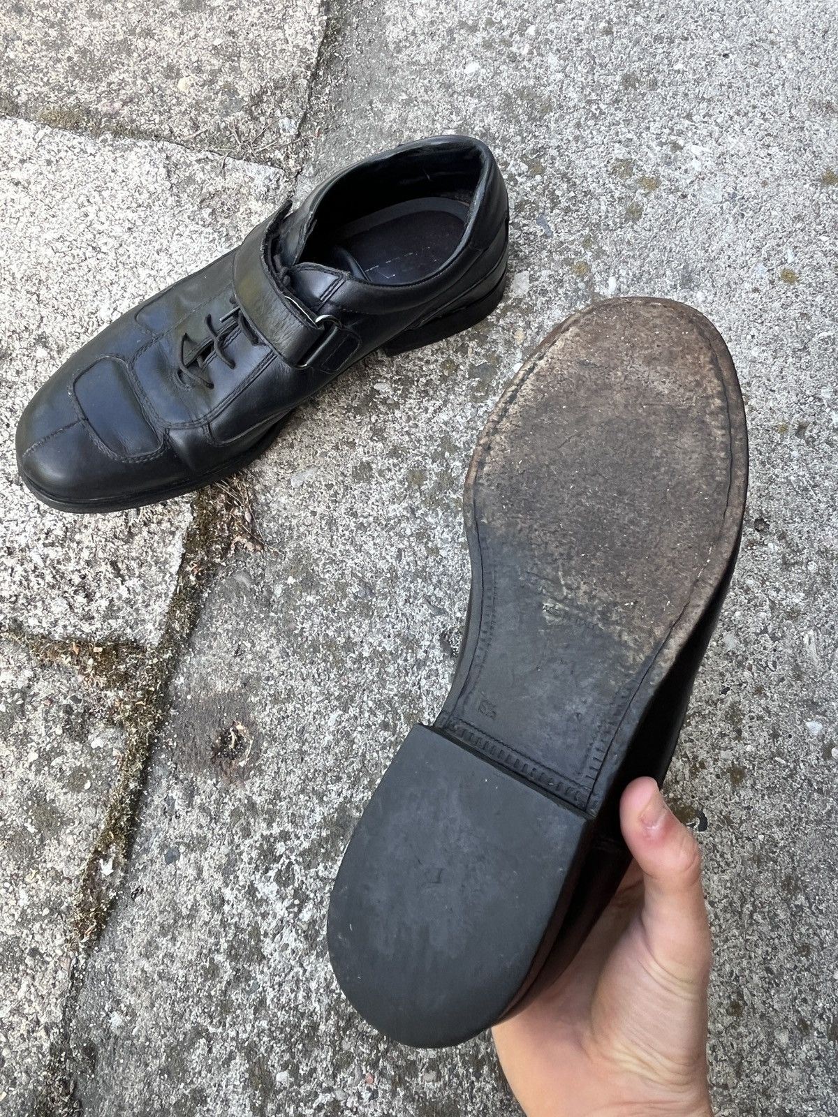 Prada Prada derby shoes 90s avant garde strap on miuccia prada Size US 11 / IT 41 - 5 Thumbnail