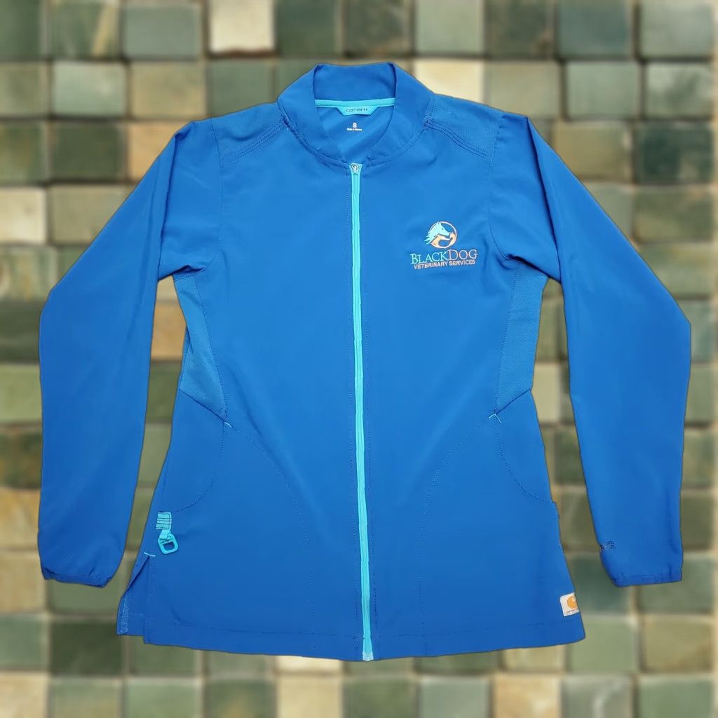 Carhartt VINTAGE Carhartt Jacket Women S Blue Force Scrub Thumb Hole Cross Flex Performance Jacket Size S / US 4 / IT 40 - 1 Thumbnail