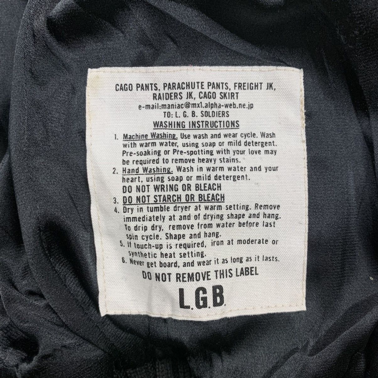 Le Grande Bleu (L.G.B.) 2000s L.G.B - Cyber Riders Leather Jacket Size US S / EU 44-46 / 1 - 12 Thumbnail