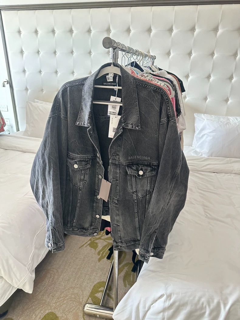 Balenciaga Balenciaga Denim Jacket Size US XS / EU 42 / 0 - 1 Thumbnail