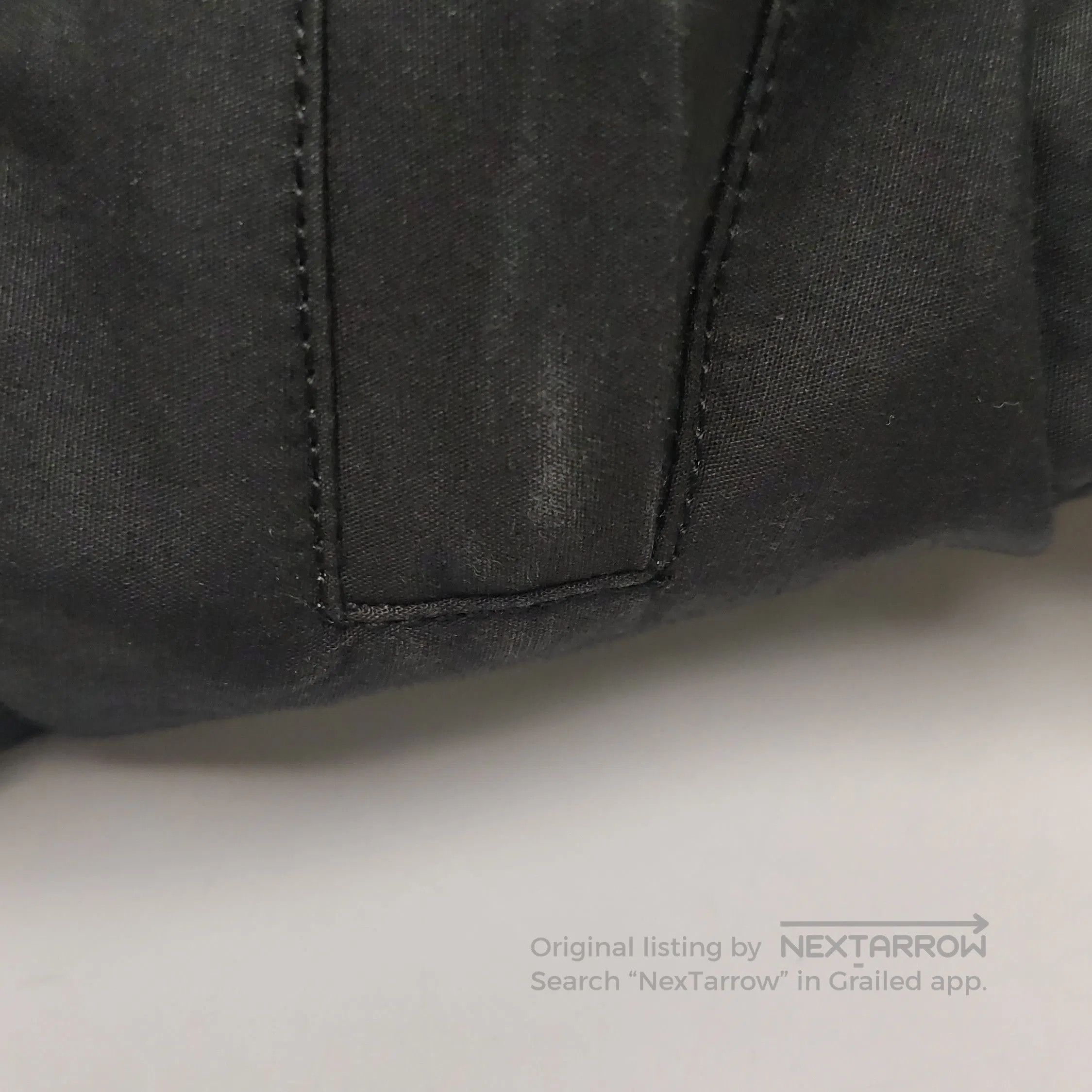 Prada Prada Black Cotton Triangle Logo Jacket . Size US L / EU 52-54 / 3 - 6 Thumbnail