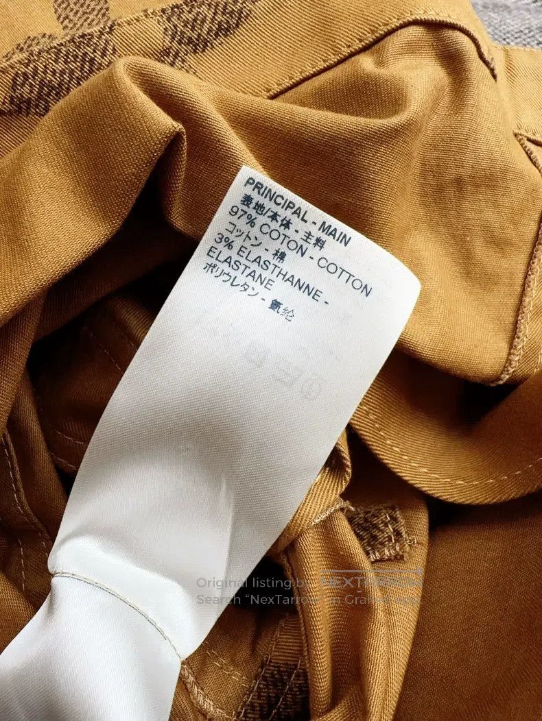 Louis Vuitton Louis Vuitton Sleeveless dress with full logo in brown pri Size XXS / US 00 / IT 34 - 5 Thumbnail