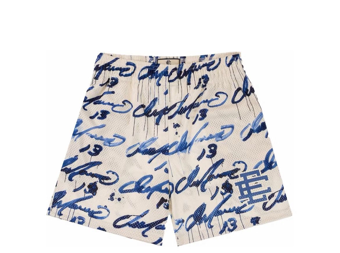 Eric Emanuel Eric Emanuel white fins up Tyrrell Winston shorts medium Size US 30 / EU 46 - 1 Thumbnail