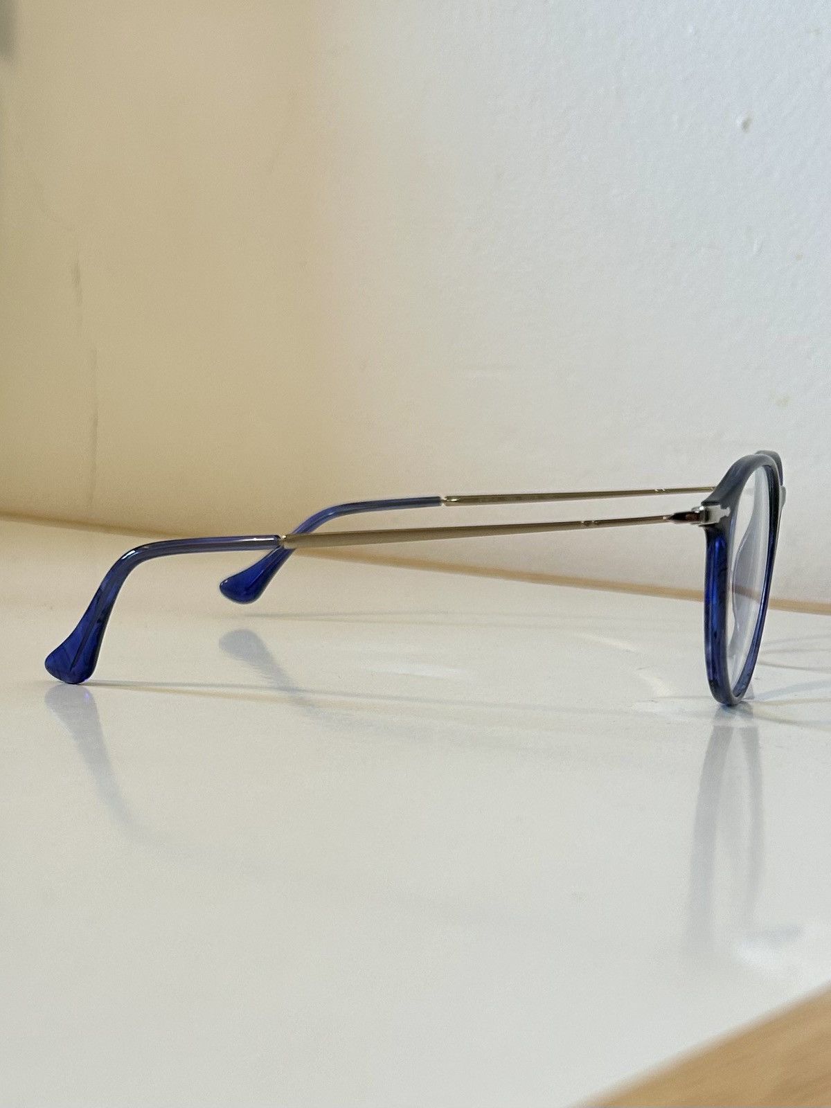 Persol PO3147v Blue/Black Eyeglasses Size ONE SIZE - 4 Thumbnail