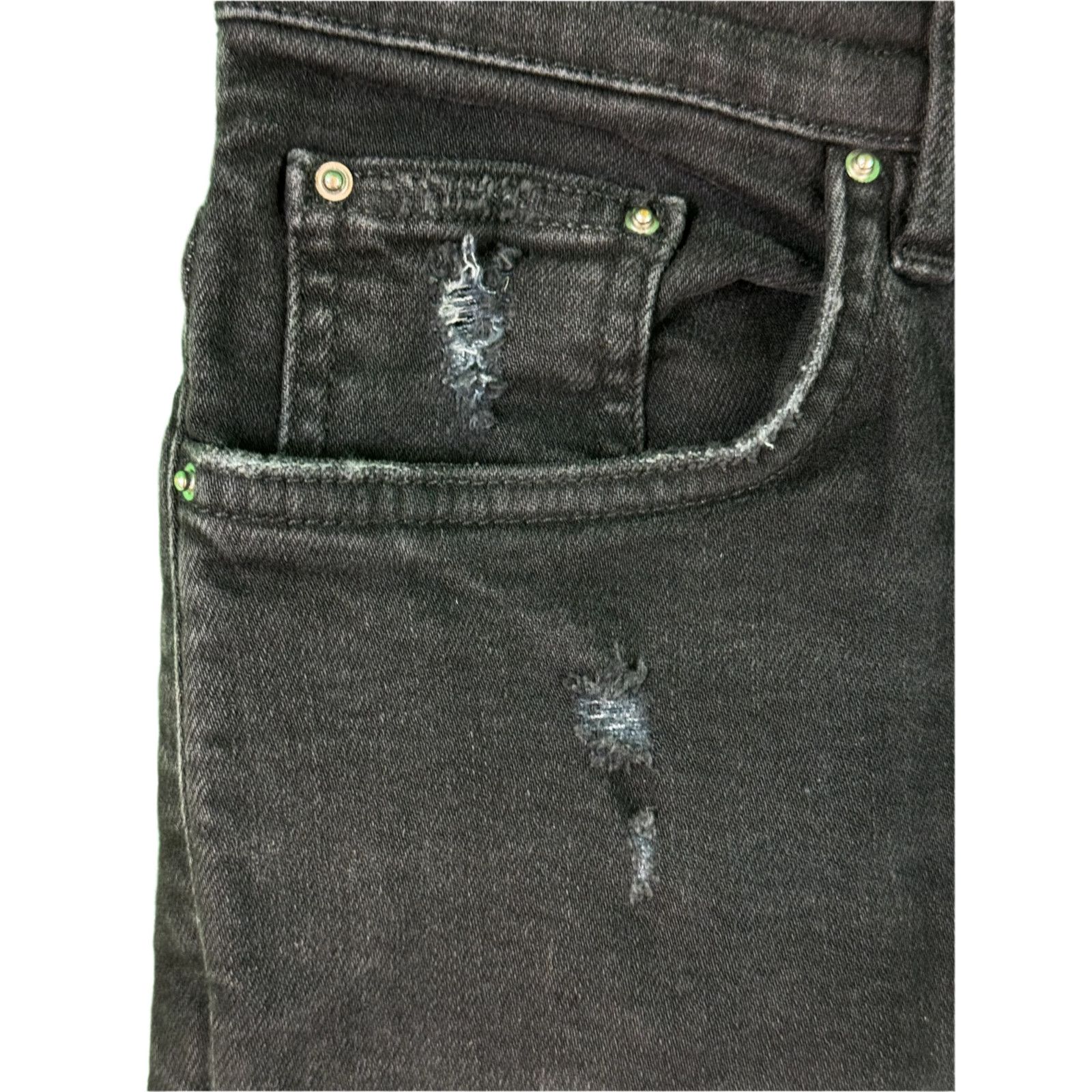Amiri Amiri Thrasher Plain Black Jeans Size US 32 / EU 48 - 4 Thumbnail