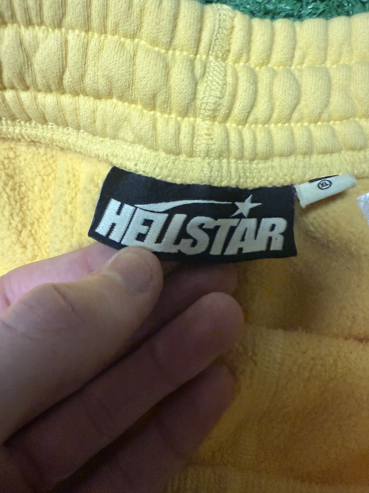 HELLSTAR Hellstar black/yellow baggy sweats Size US 36 / EU 52 - 3 Thumbnail