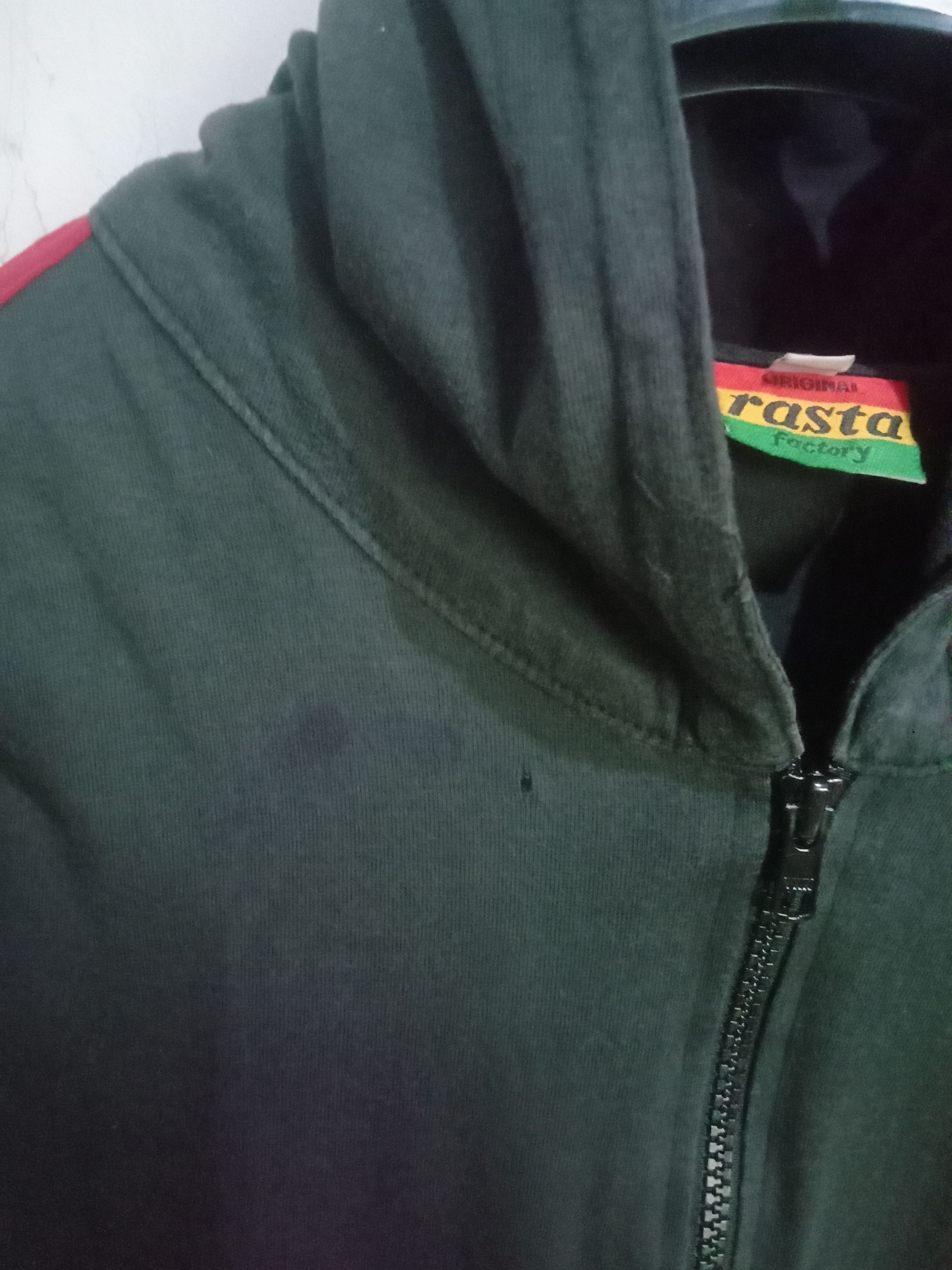 Bob Marley 🌈Bob Marley Zipper Rap Tyson Art Beatles Metal Punk Jamaica Size US M / EU 48-50 / 2 - 4 Thumbnail