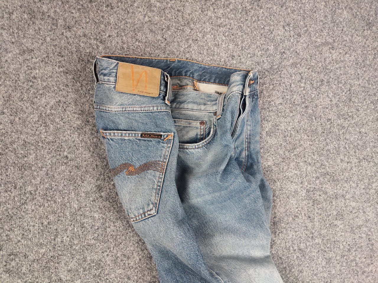 Nudie Jeans Nudie Jeans steady eddie ii Blue servivor Vintage Denim Size US 30 / EU 46 - 12 Thumbnail