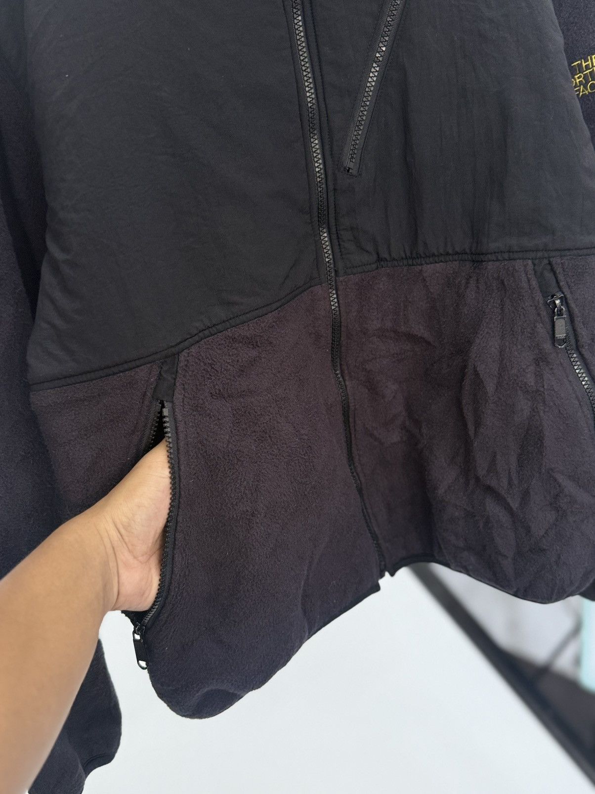 The North Face 🔥 Vintage 90's The North Face Fleece Outdoor Jacket - LL Size US L / EU 52-54 / 3 - 5 Thumbnail