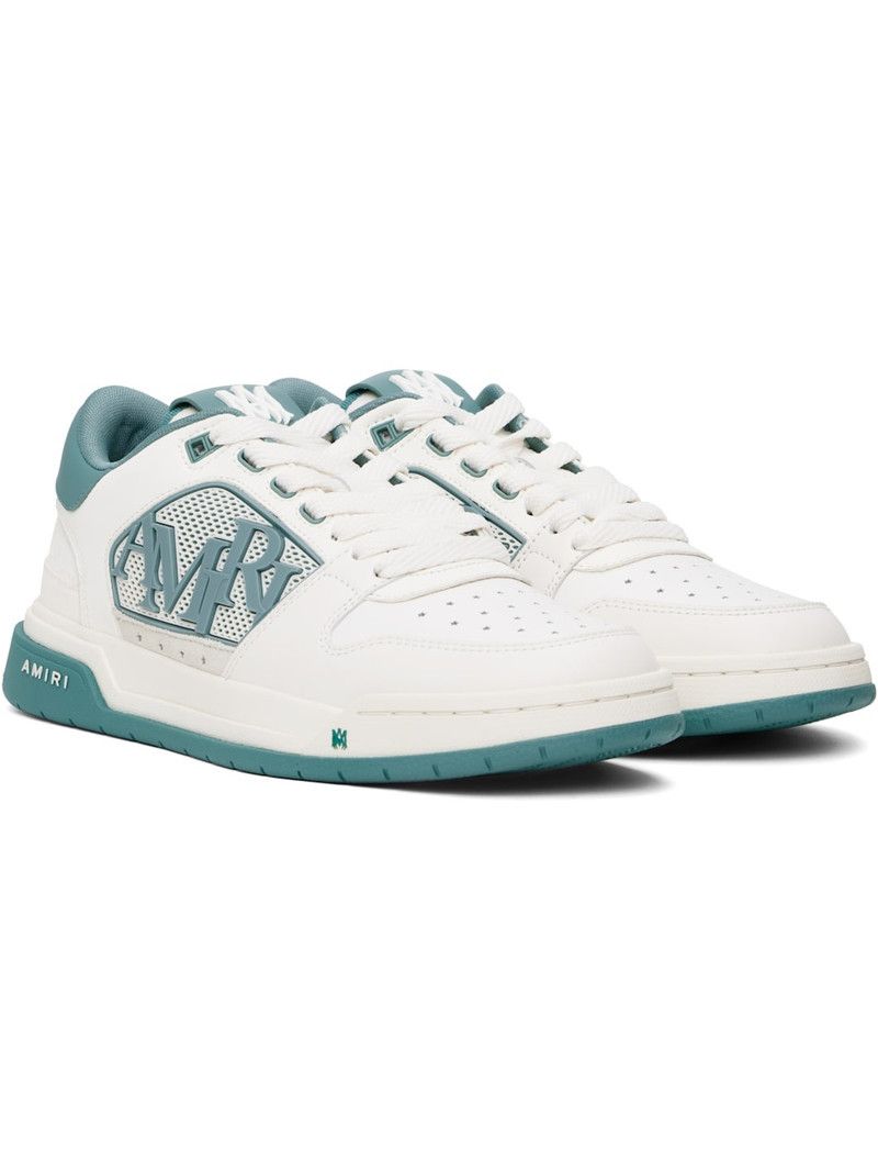 Amiri o1s1wg110526 Ma Quad Debossed Sneakers in White/Green Size US 10 / EU 43 - 5 Thumbnail