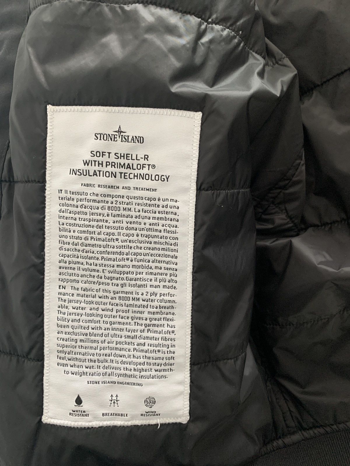 Stone Island Stone Island Soft Shell Zip Jacket Size US M / EU 48-50 / 2 - 12 Thumbnail