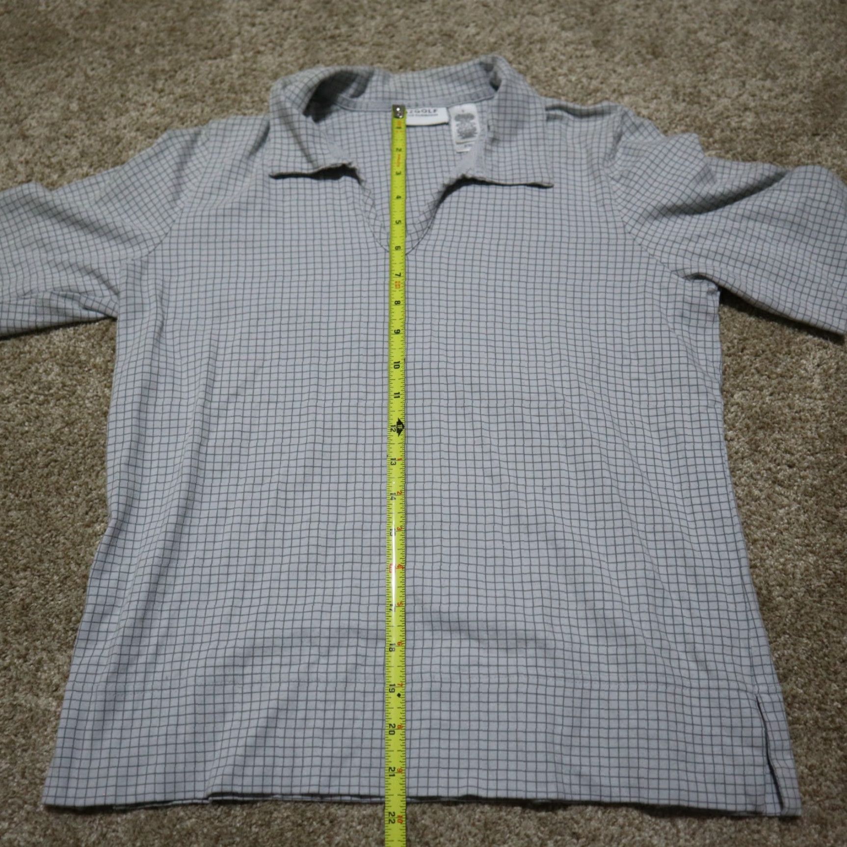 Liz Claiborne Liz Claiborne Shirt Polo Women S Gray Short Sleeve Size S Size S / US 4 / IT 40 - 5 Thumbnail