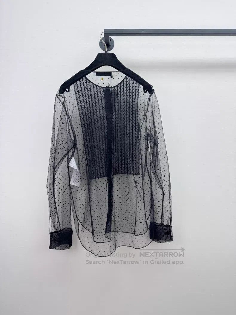 Balenciaga Balenciaga Size 37 All-Over Printed Shirt Size US M / EU 48-50 / 2 - 1 Thumbnail