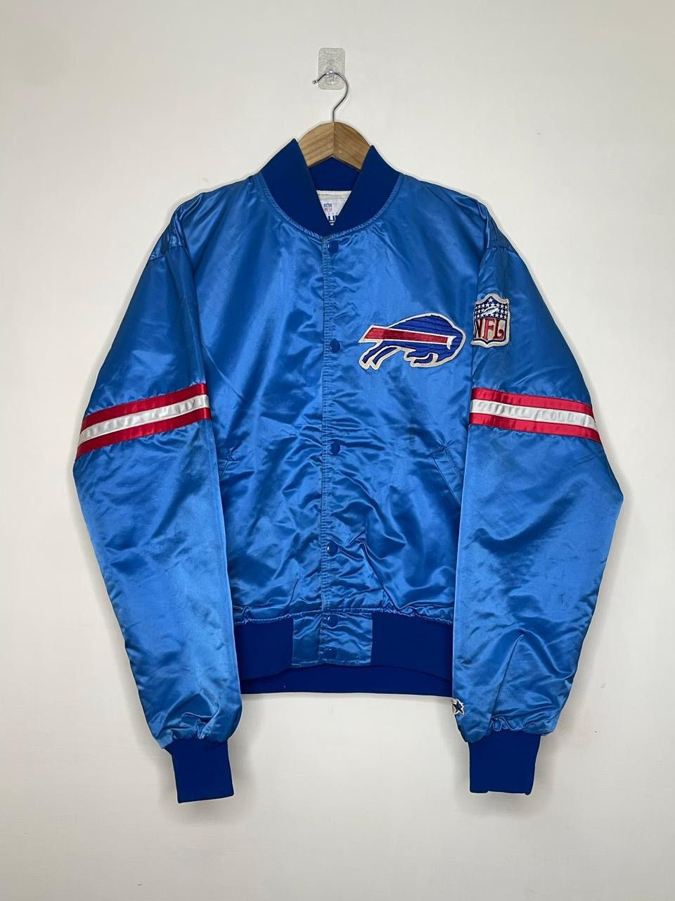 Starter Vintage 80s Buffalo Bills Starter Jacket Size US L / EU 52-54 / 3 - 1 Thumbnail