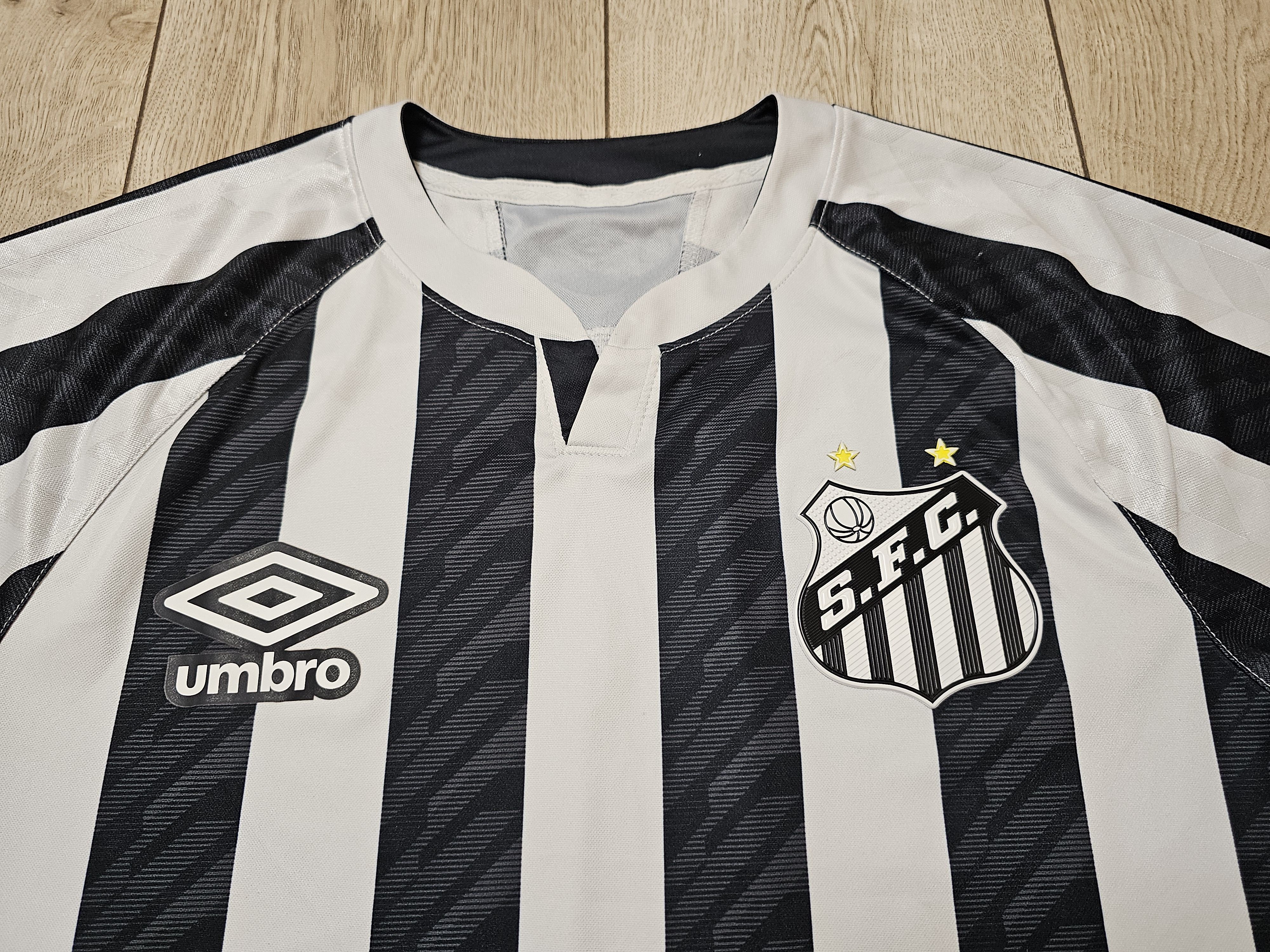 Vintage SANTOS 2020 2021 AWAY FOOTBALL SHIRT BRAZIL SOCCER JERSEY Size US S / EU 44-46 / 1 - 3 Thumbnail