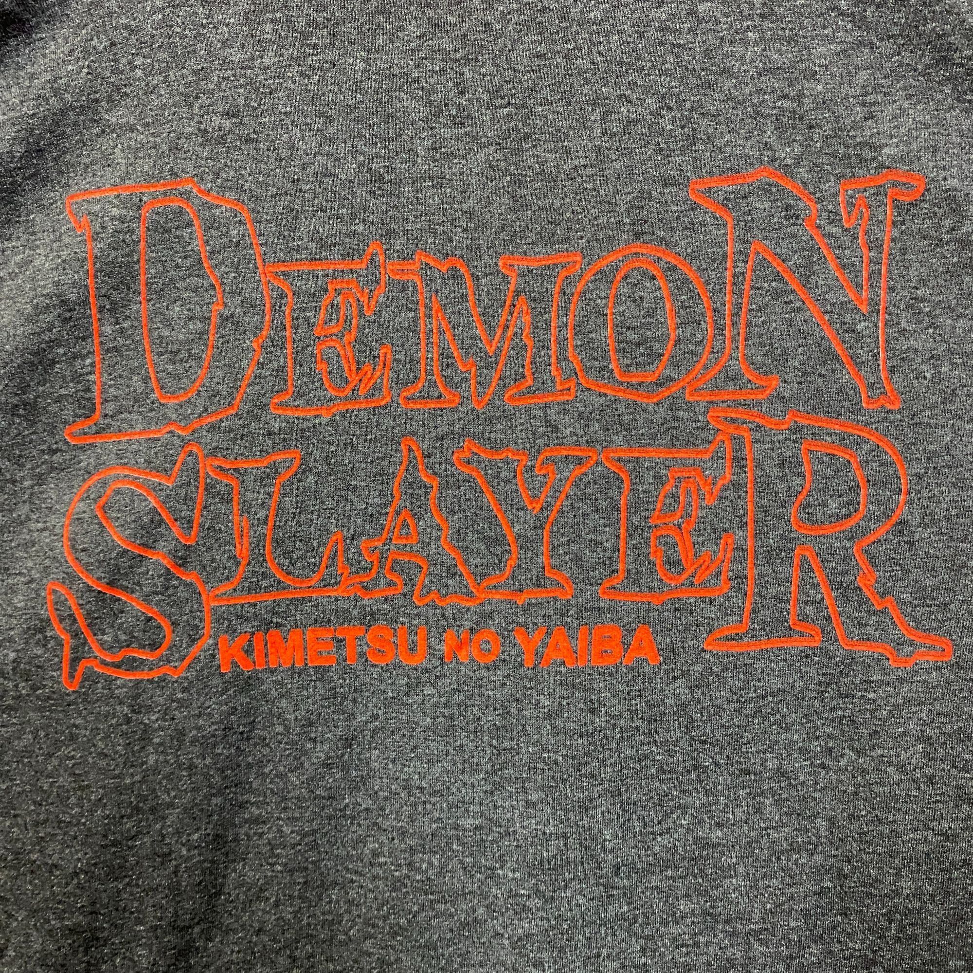 Anime Demon Slayer Kimetsu No Yaiba Logo Anime T-Shirt Size XL Size US XL / EU 56 / 4 - 4 Thumbnail