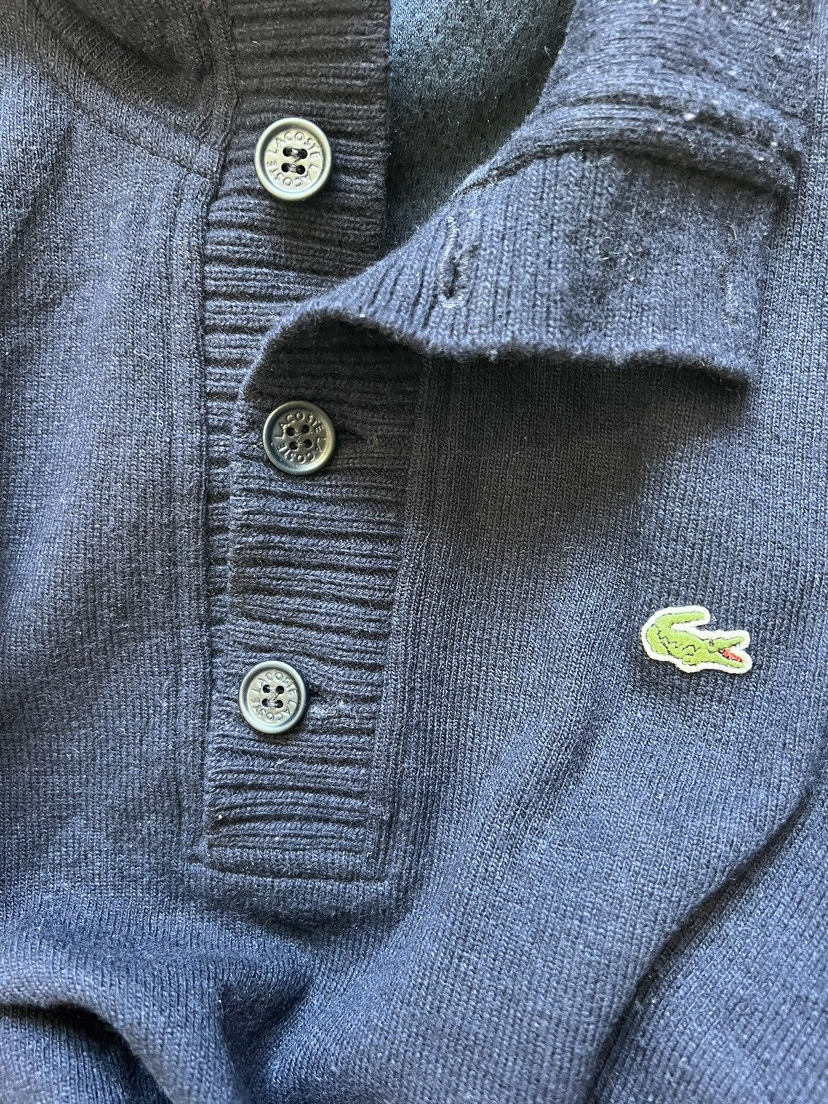 Lacoste Vintage Lacoste Wool Sweater Size US L / EU 52-54 / 3 - 6 Thumbnail