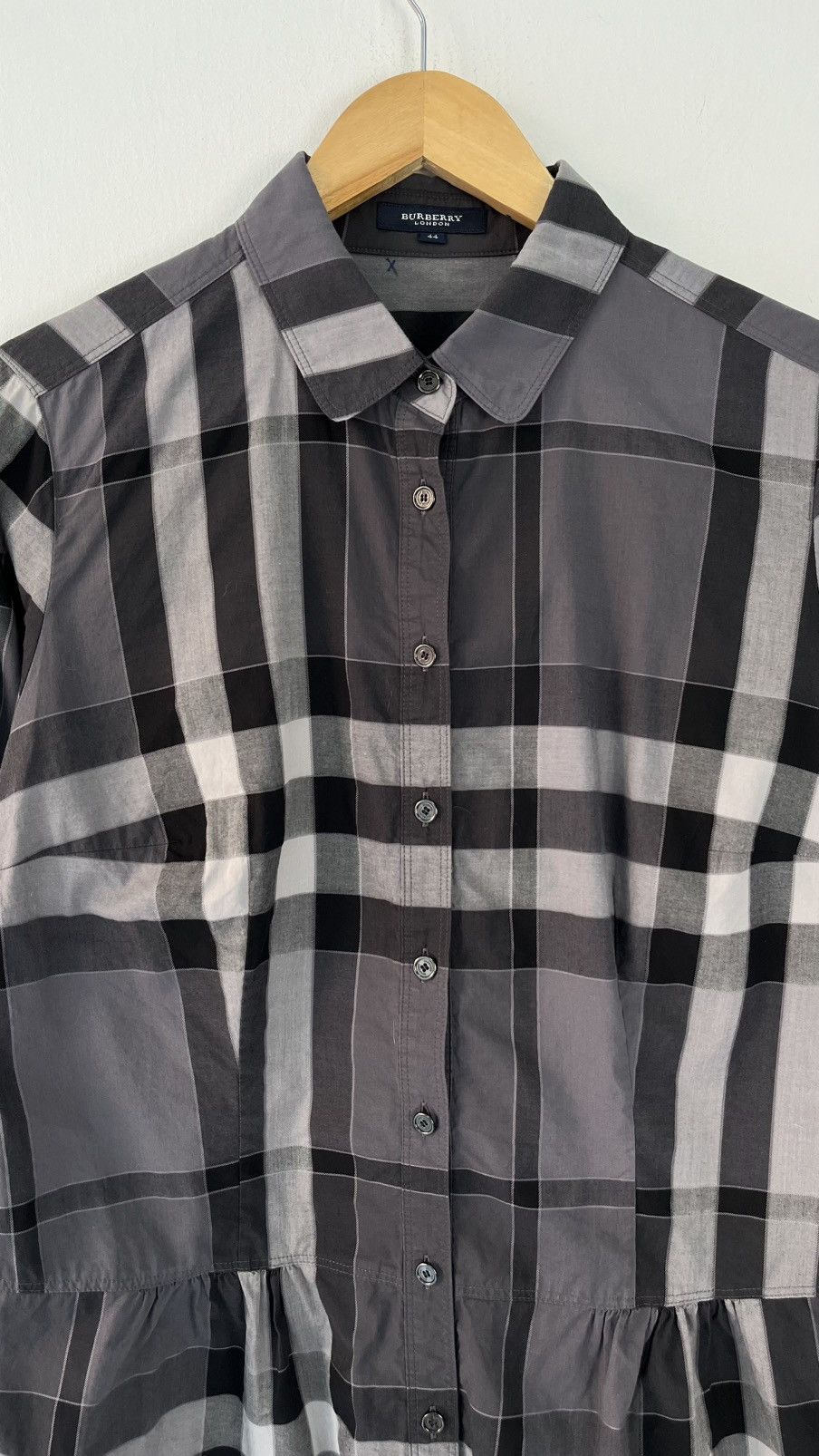 Burberry Burberry London Black Checkered Size M / US 6-8 / IT 42-44 - 4 Thumbnail