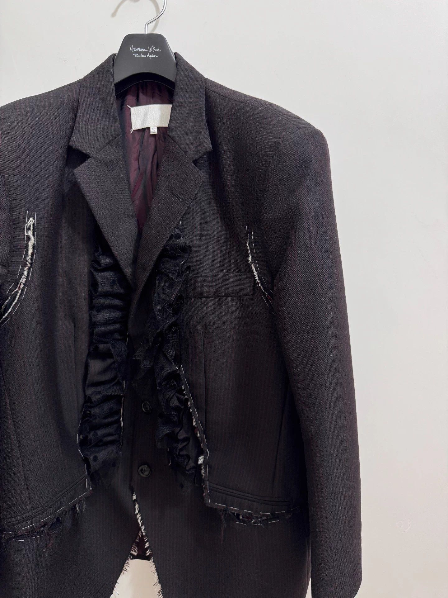 Maison Margiela MM6 shoulder50 chest116 sleeve58 women's blazer Size XL / US 12-14 / IT 48-50 - 3 Thumbnail