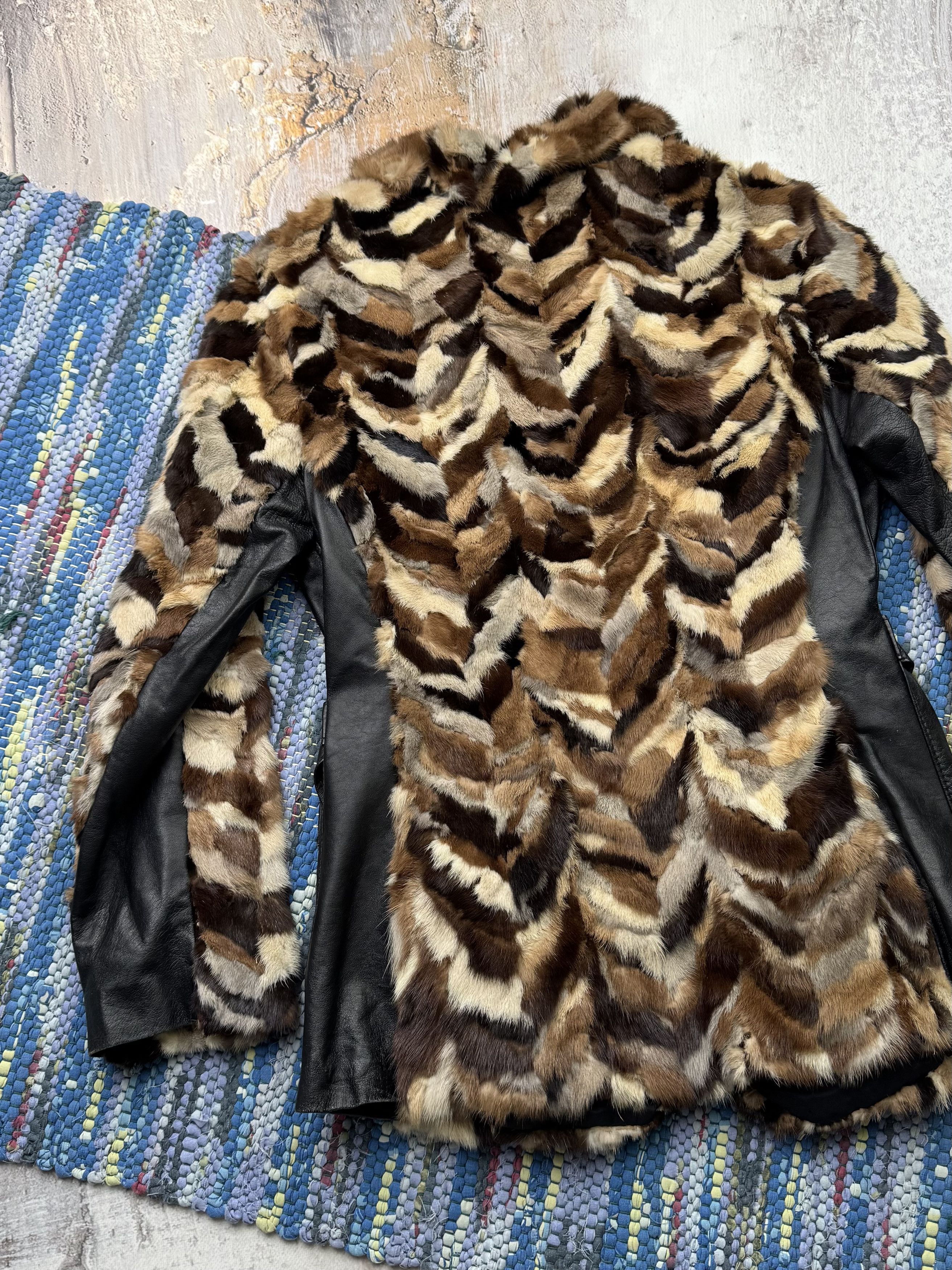 Vintage Vintage Hybrid Jacket With Real Fur and Leather A601D15 Size M / US 6-8 / IT 42-44 - 10 Thumbnail