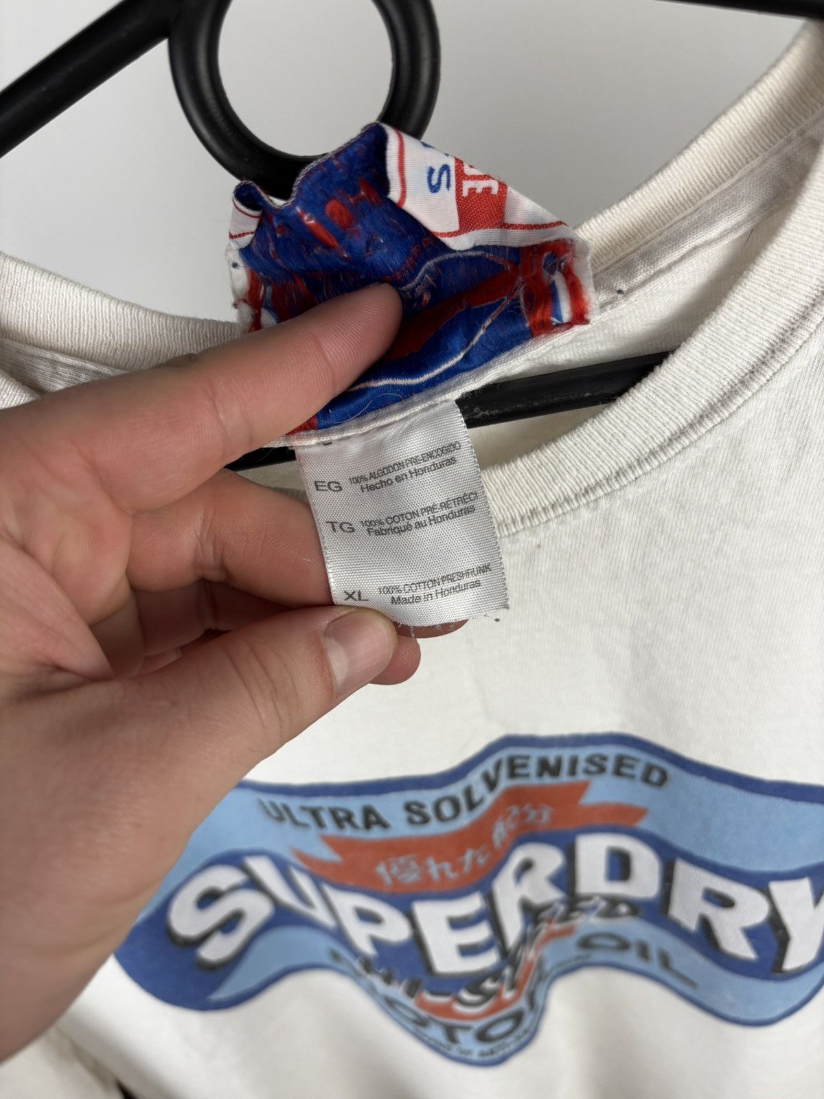 Superdry Superdry Japanese Logo Tokyo Racing vintage t shirt size XL Size US XL / EU 56 / 4 - 4 Thumbnail