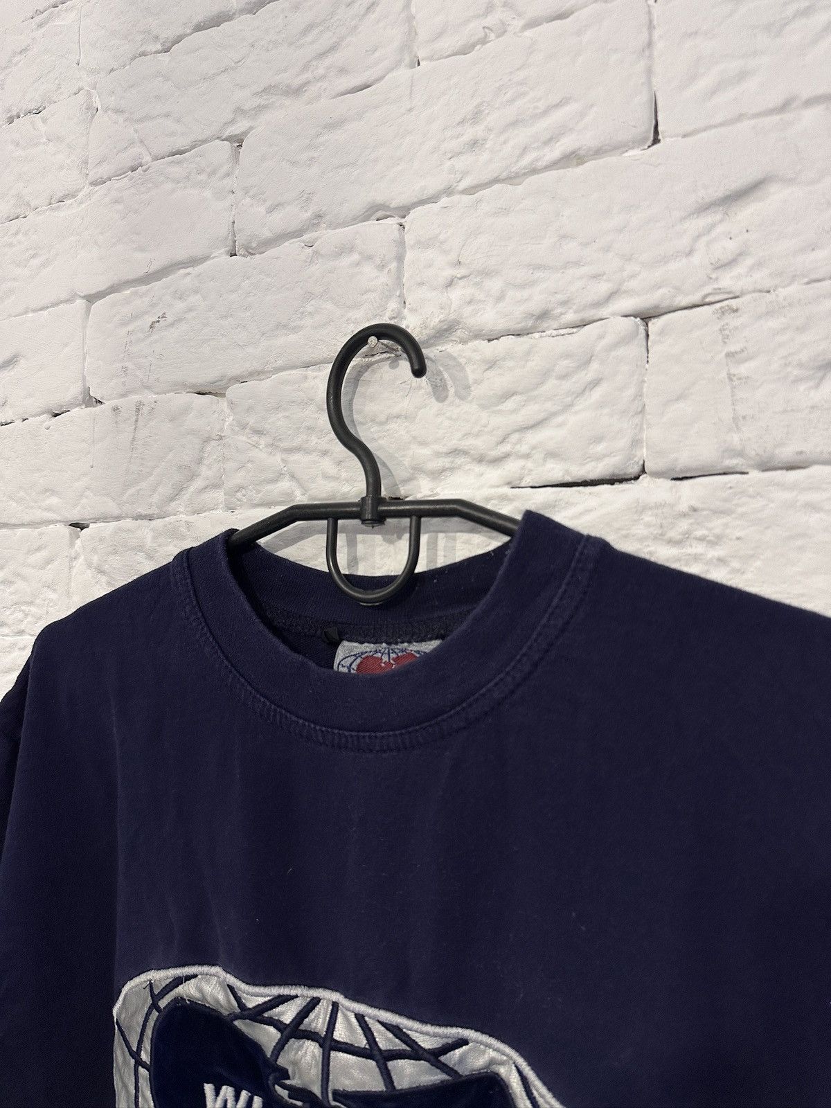 Wu-Tang Clan Vintage 90s’ Wu-Tang Clan Wu Wear T-Shirt Size S Navy Blue Size US S / EU 44-46 / 1 - 4 Thumbnail
