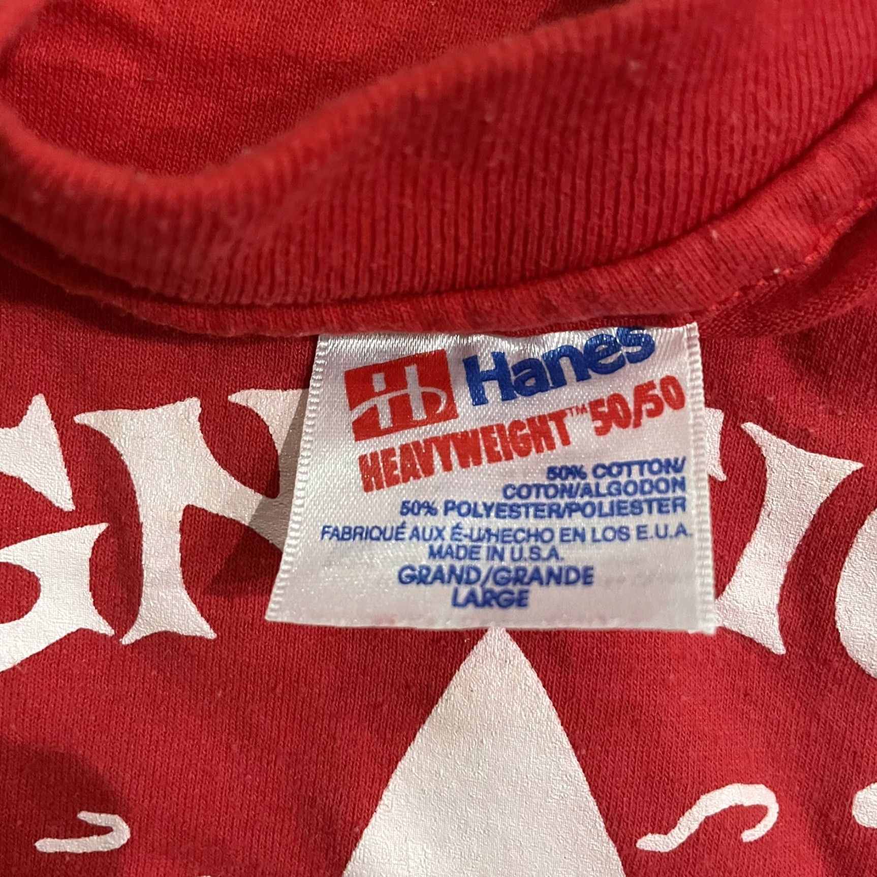 Hanes VTG Hanes Prescott B.S.A Red Graphic Tee Mens Size L T-Shirt Single Stitch Hanes Prescott B.S.A red graphic tee Mens L Red Size US L / EU 52-54 / 3 - 4 Thumbnail