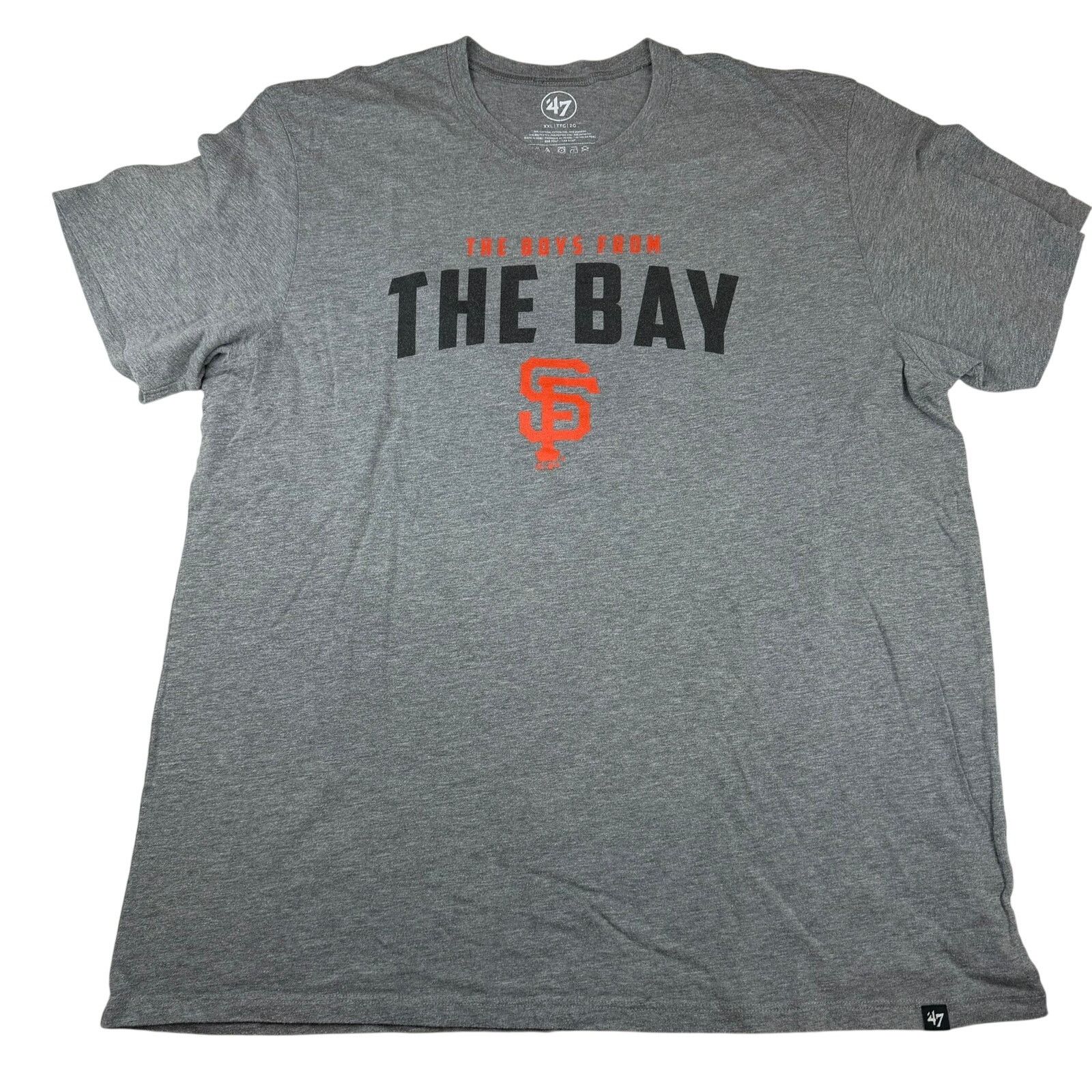 47 Brand '47 Brand SF Giants The Bay Gray T-Shirt XXL Size US XXL / EU 58 / 5 - 1 Thumbnail