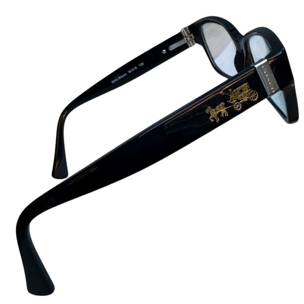 Coach COACH HC6078 Prescription Glasses Black Gold Horse & Carriag Size ONE SIZE - 1 Thumbnail