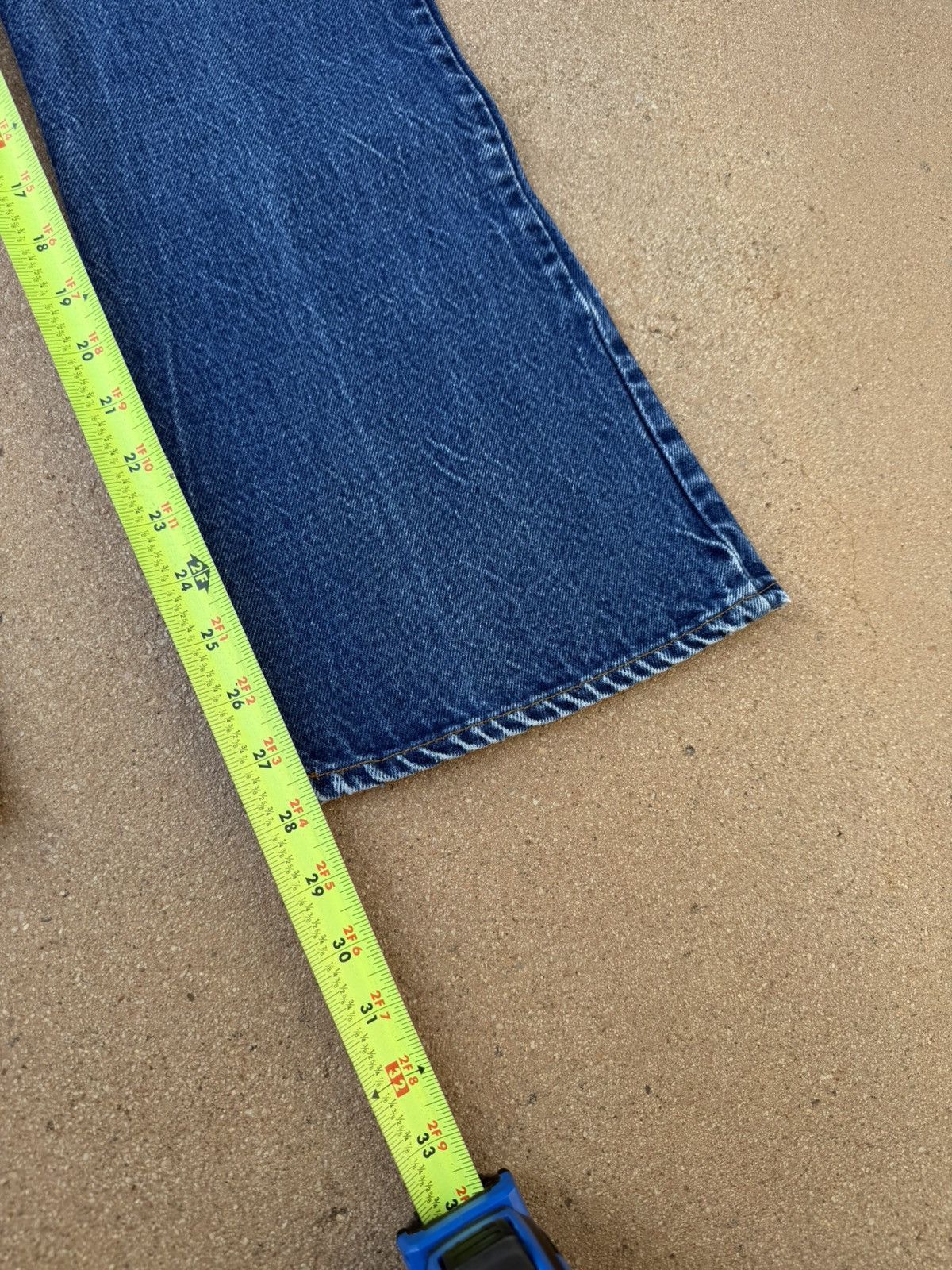 Levi's Vtg 80’s Levi’s 646 Orange Tab Bellbottom Flare Jeans 32x28 Size US 32 / EU 48 - 10 Thumbnail
