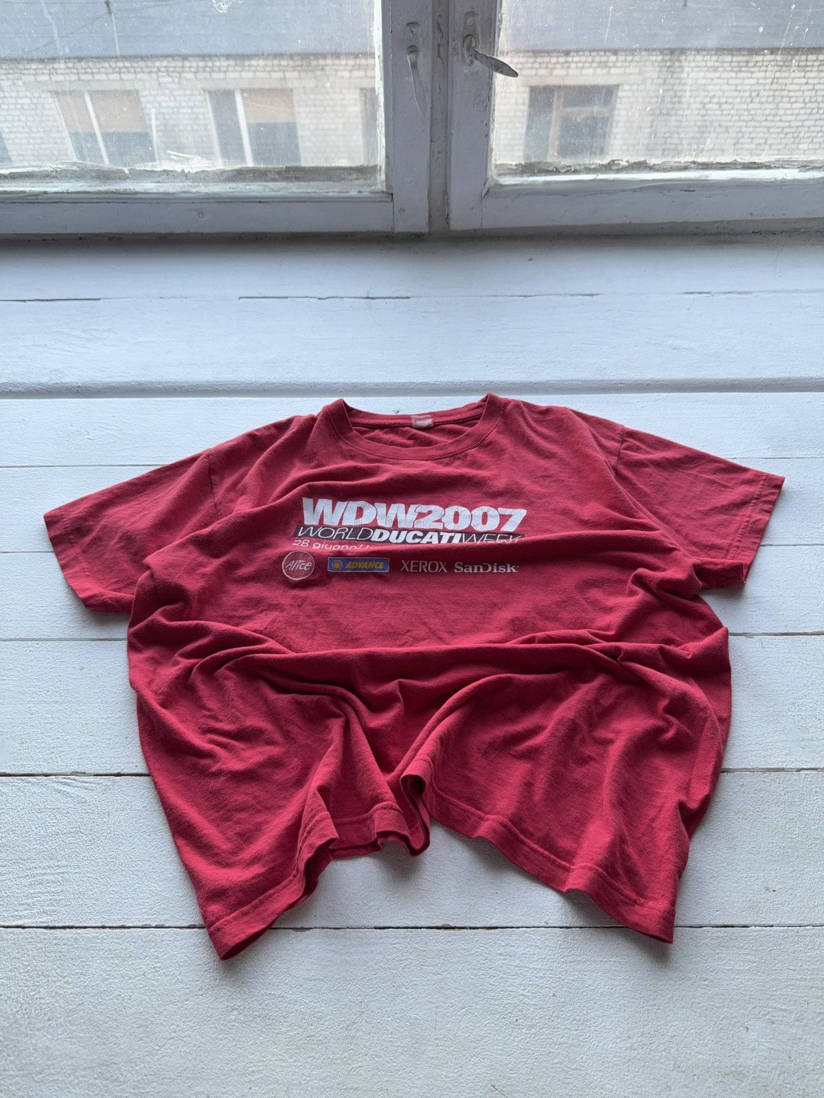 Other Vintage Ducati WDW 2007 T-Shirt Red Moto Racing Tee Size US M / EU 48-50 / 2 - 1 Thumbnail