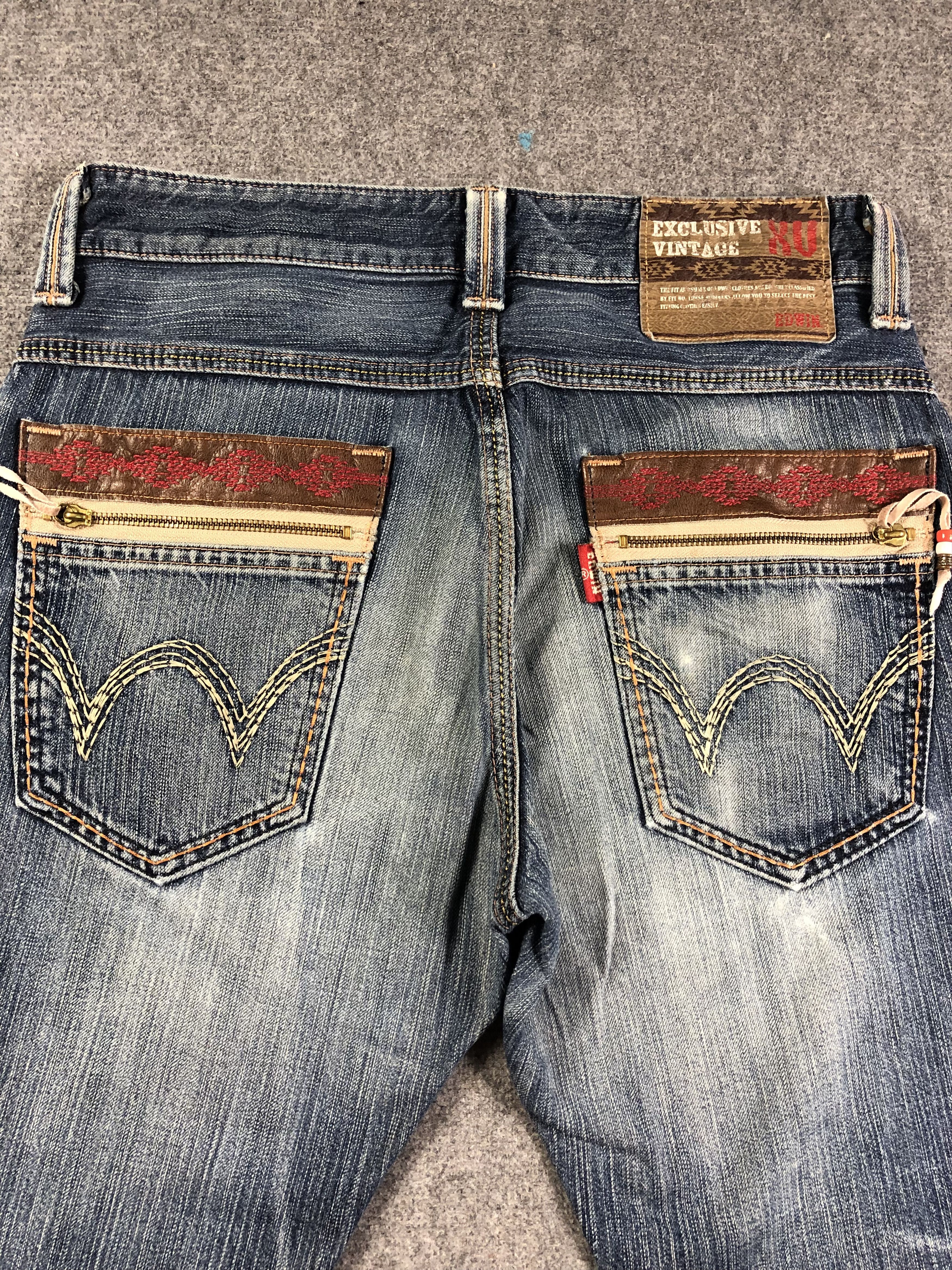 Edwin Wash Blue Edwin Denim Jeans 34x31 Size US 34 / EU 50 - 9 Thumbnail
