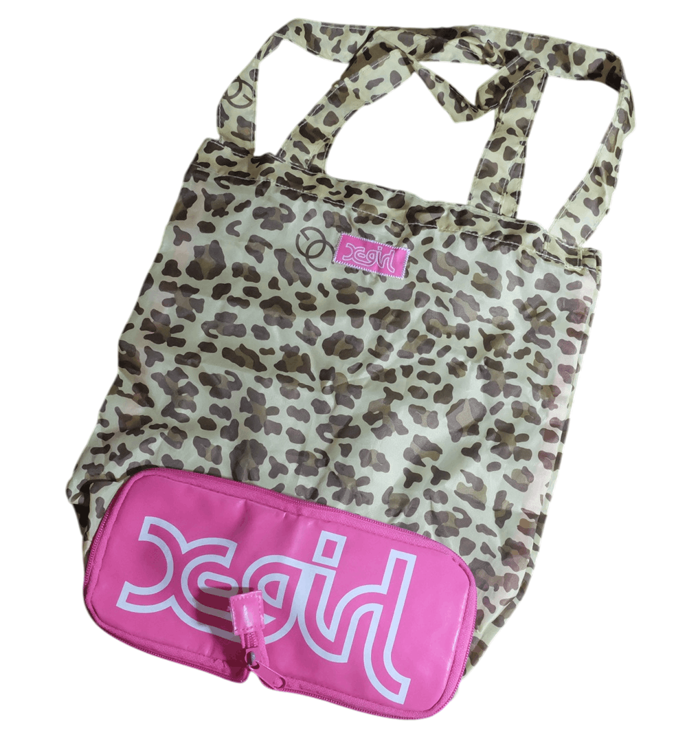X-Girl X-Girl Japan Leopard Print Packable Tote Bag Size ONE SIZE - 1 Thumbnail