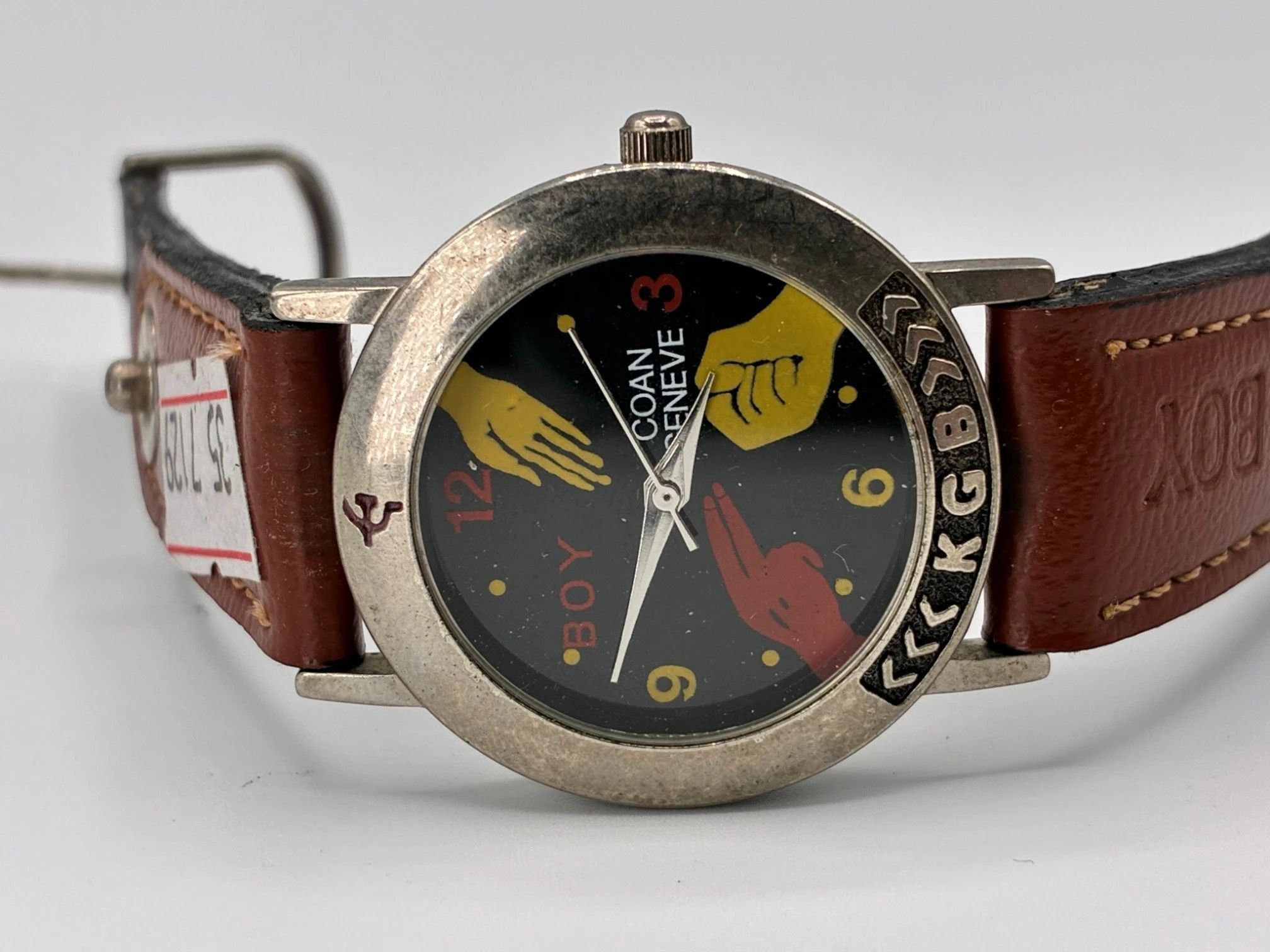 Other Coan Geneve Vintage Soviet KGB Rock Paper Scissors Watch Size ONE SIZE - 1 Thumbnail